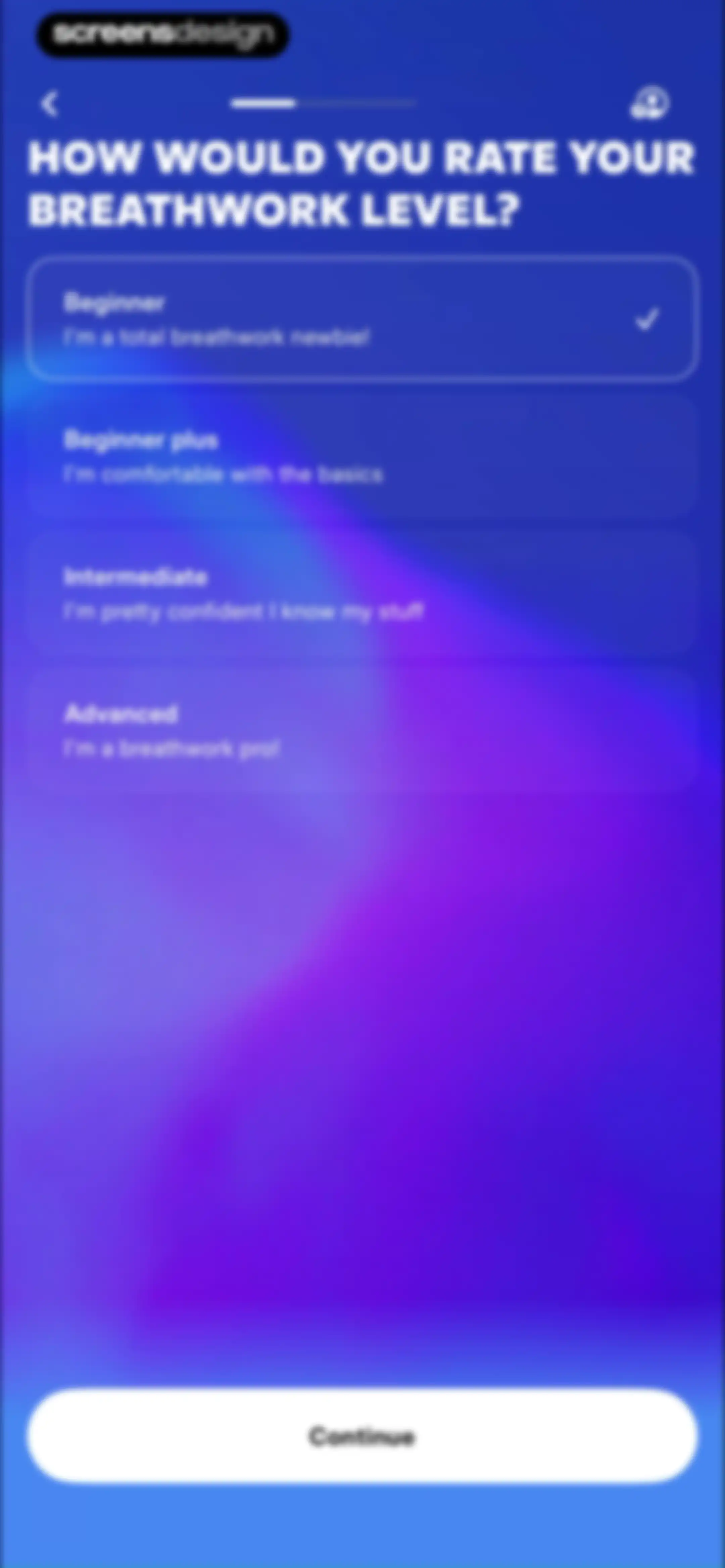 FivePointFive: Breathwork screen 16