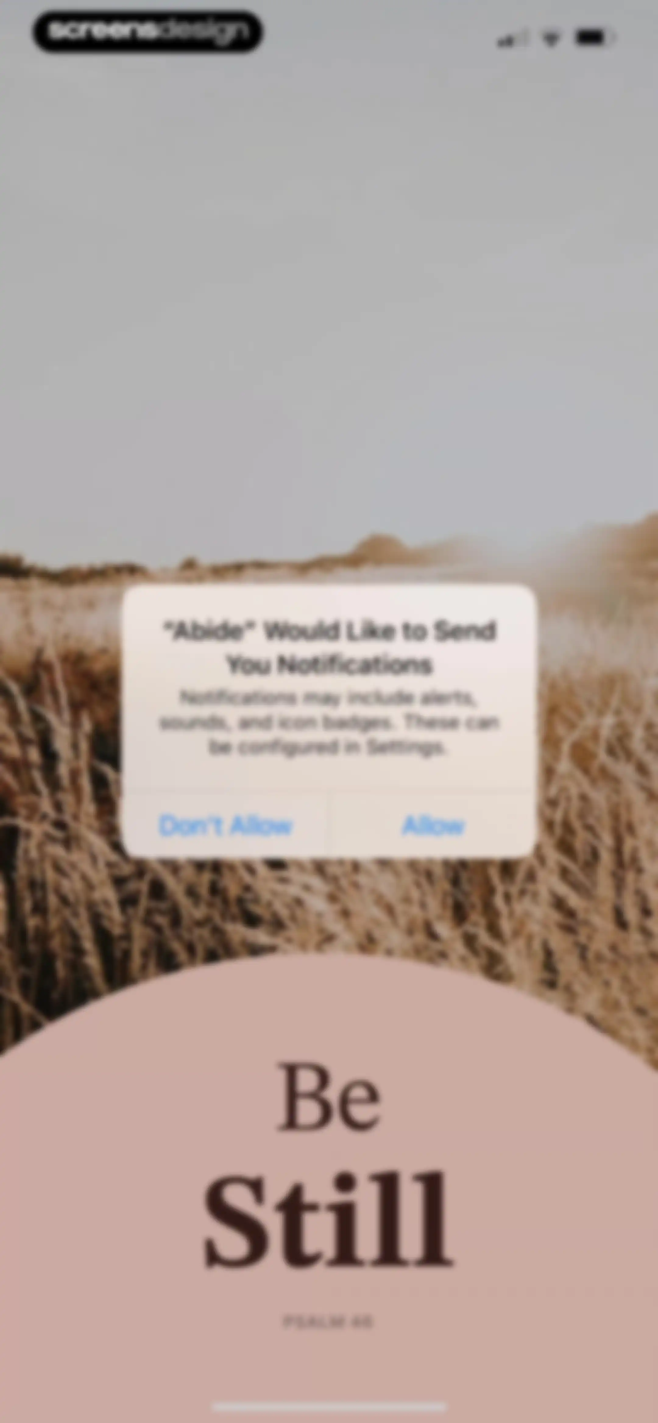Abide: Bible Prayer Meditation screen 1