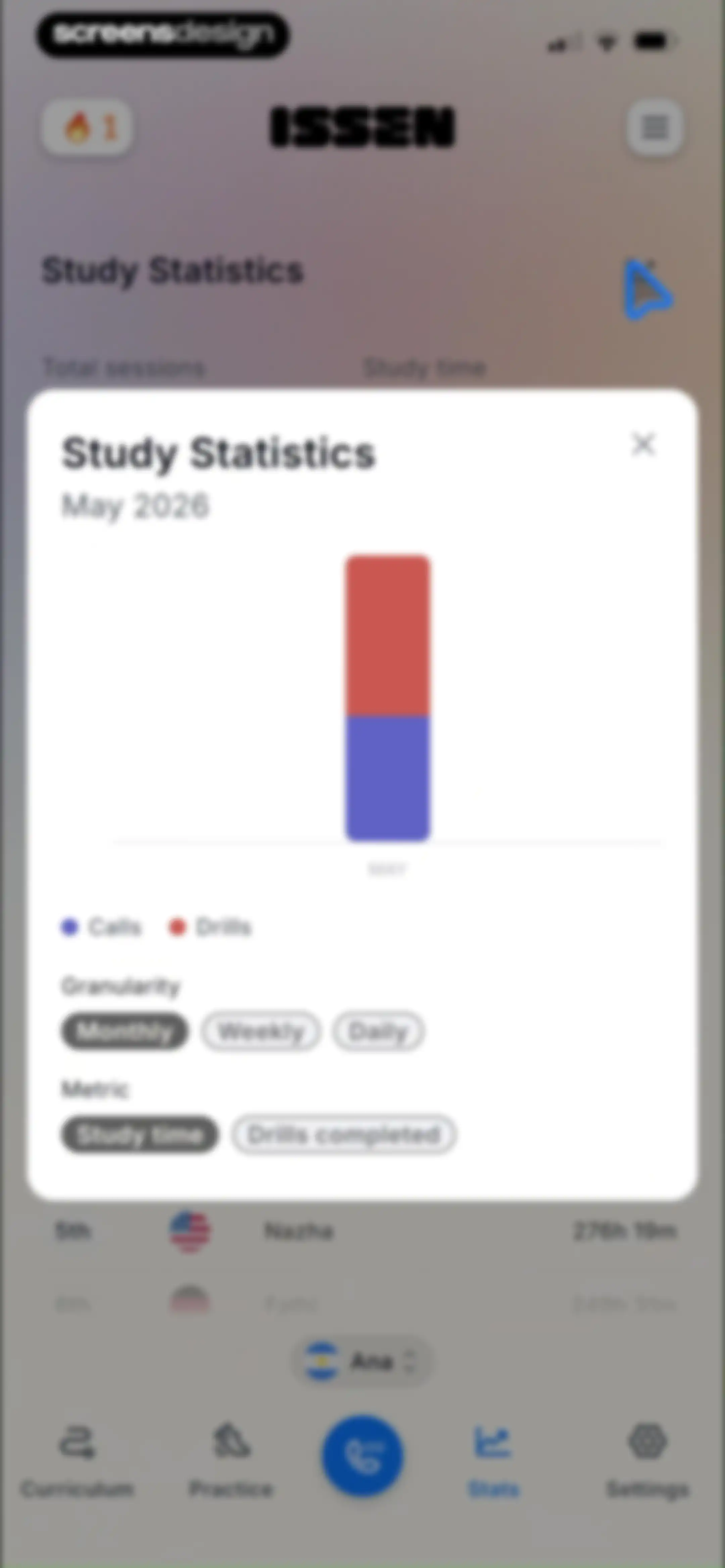 ISSEN - Voice Tutor screen 64