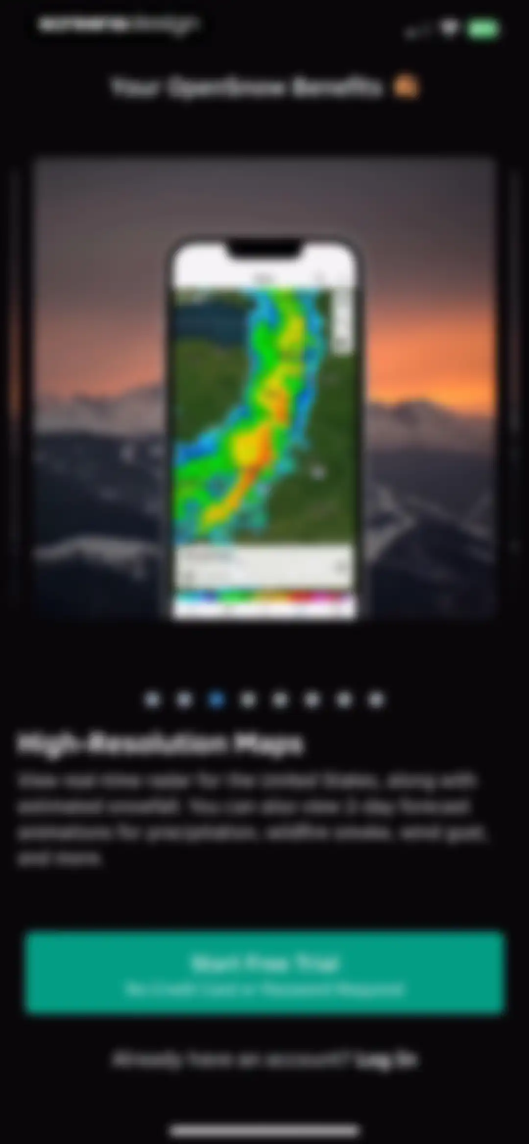OpenSnow screen 5