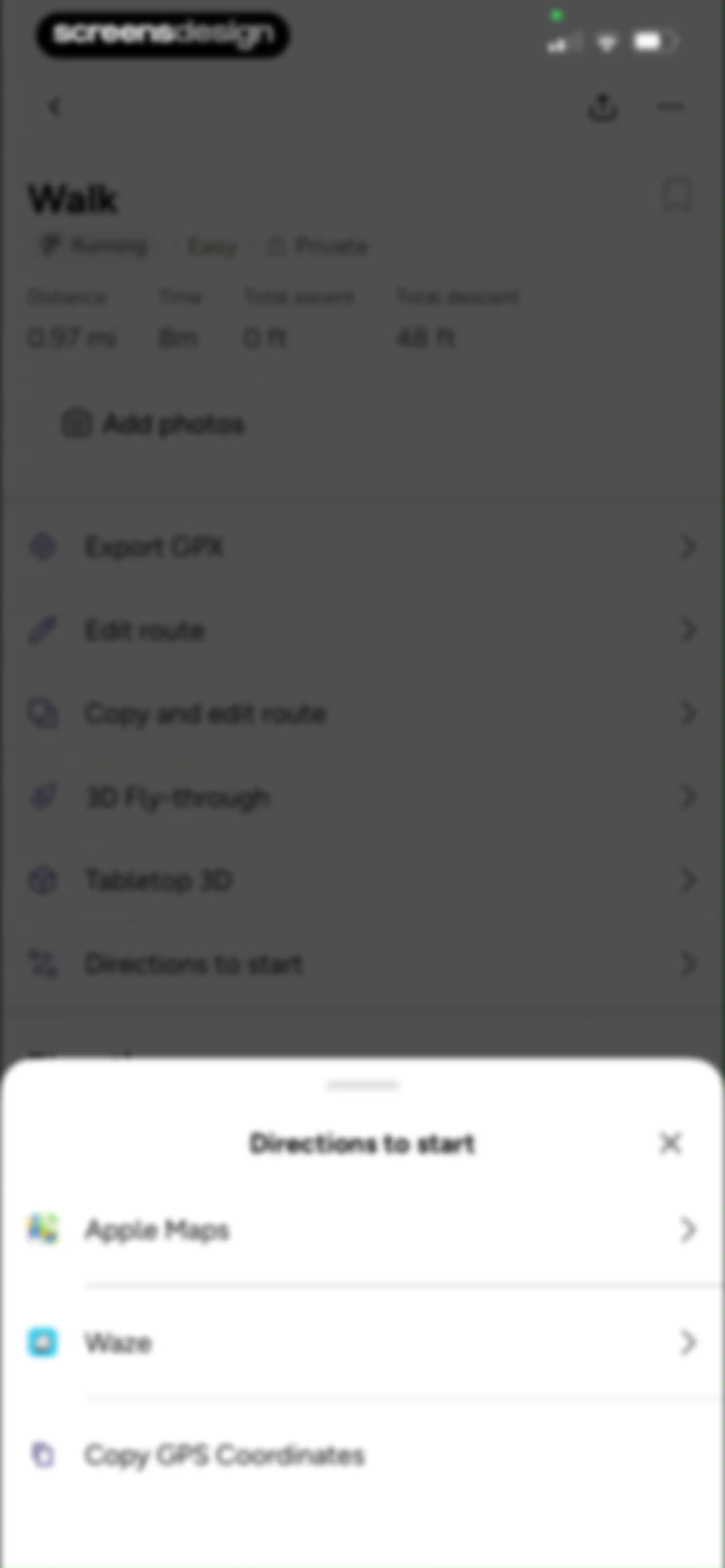 OS Maps: Walk, Hike, Run, Bike screen 86