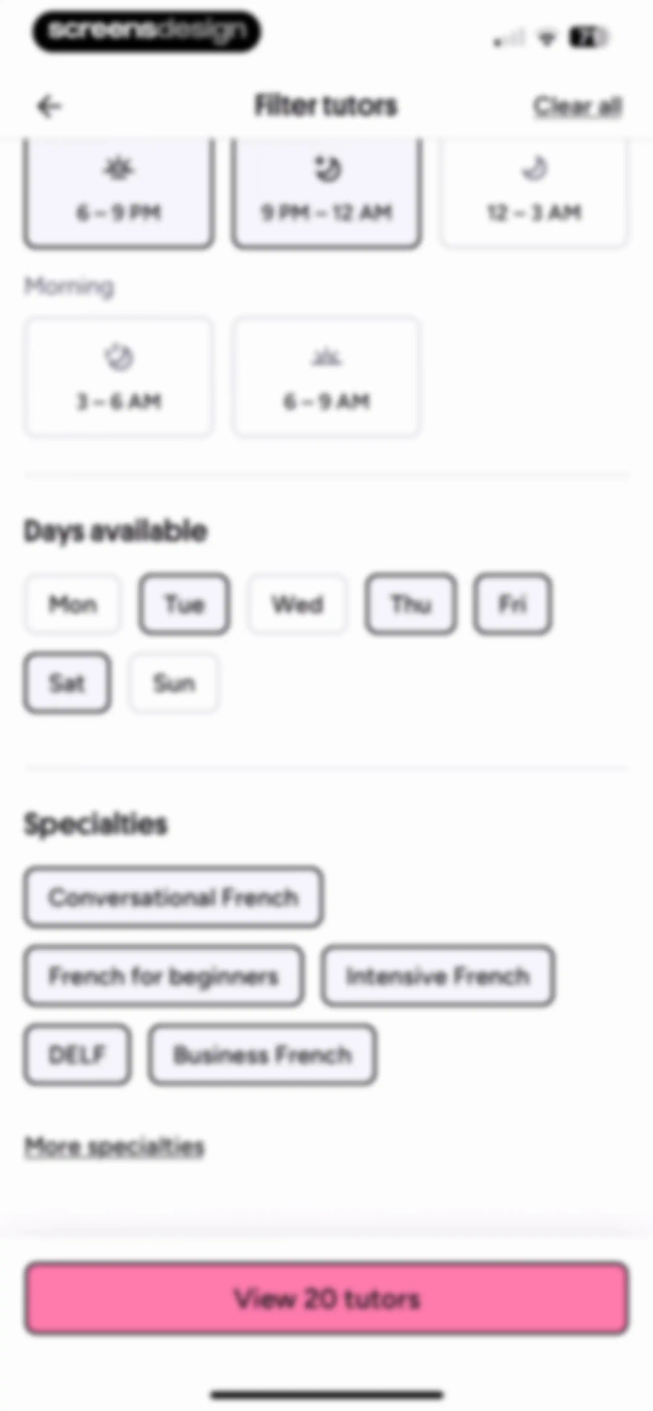 Preply - Language Learning App screen 79