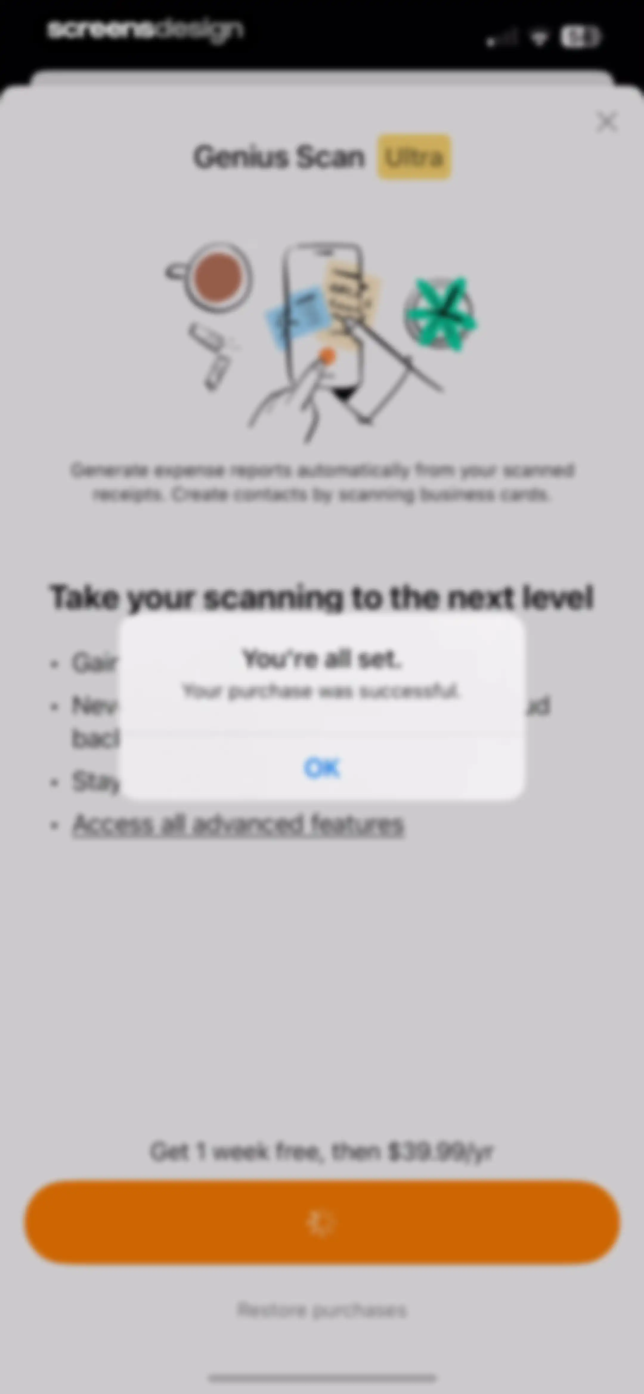 Scanner App: Genius Scan screen 7