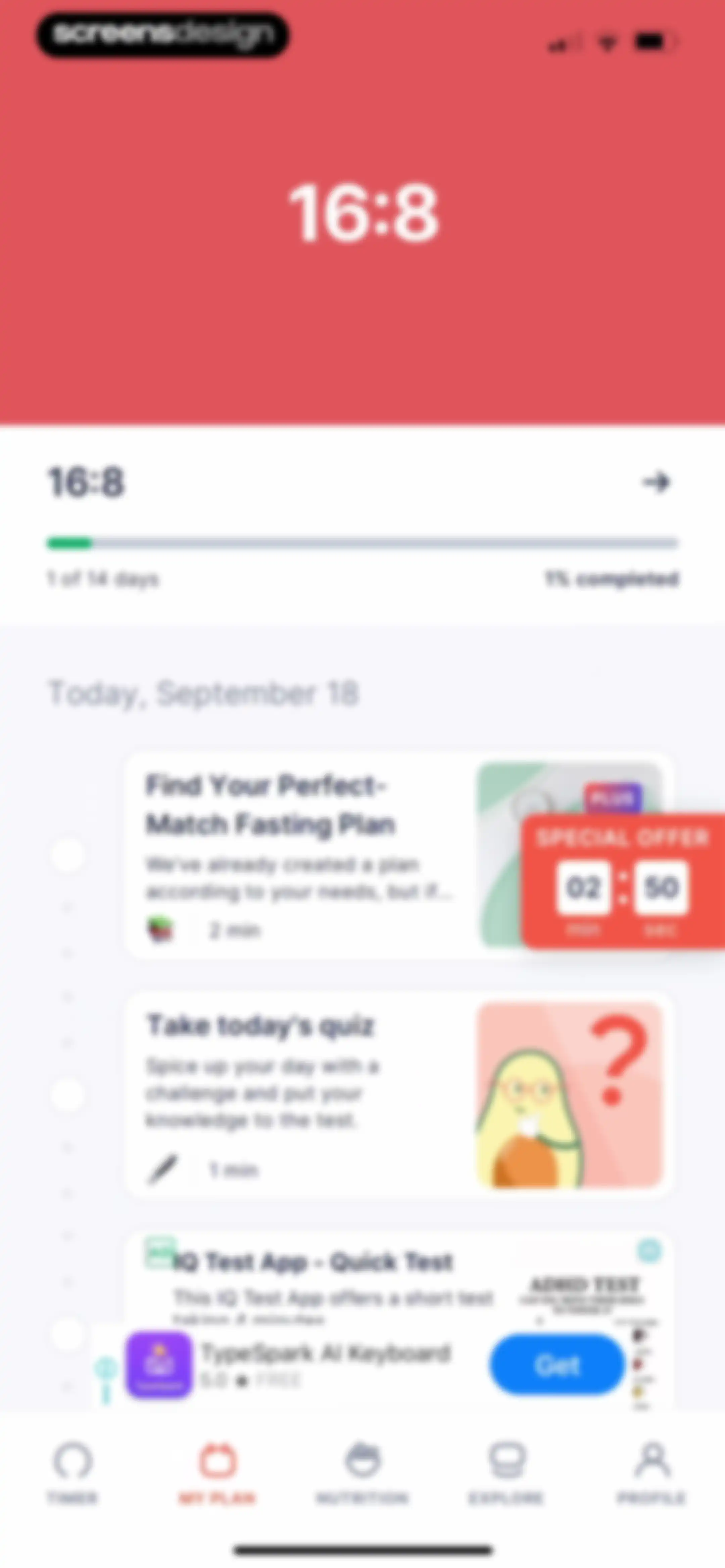 Kompanion: Weight Loss Plan screen 183