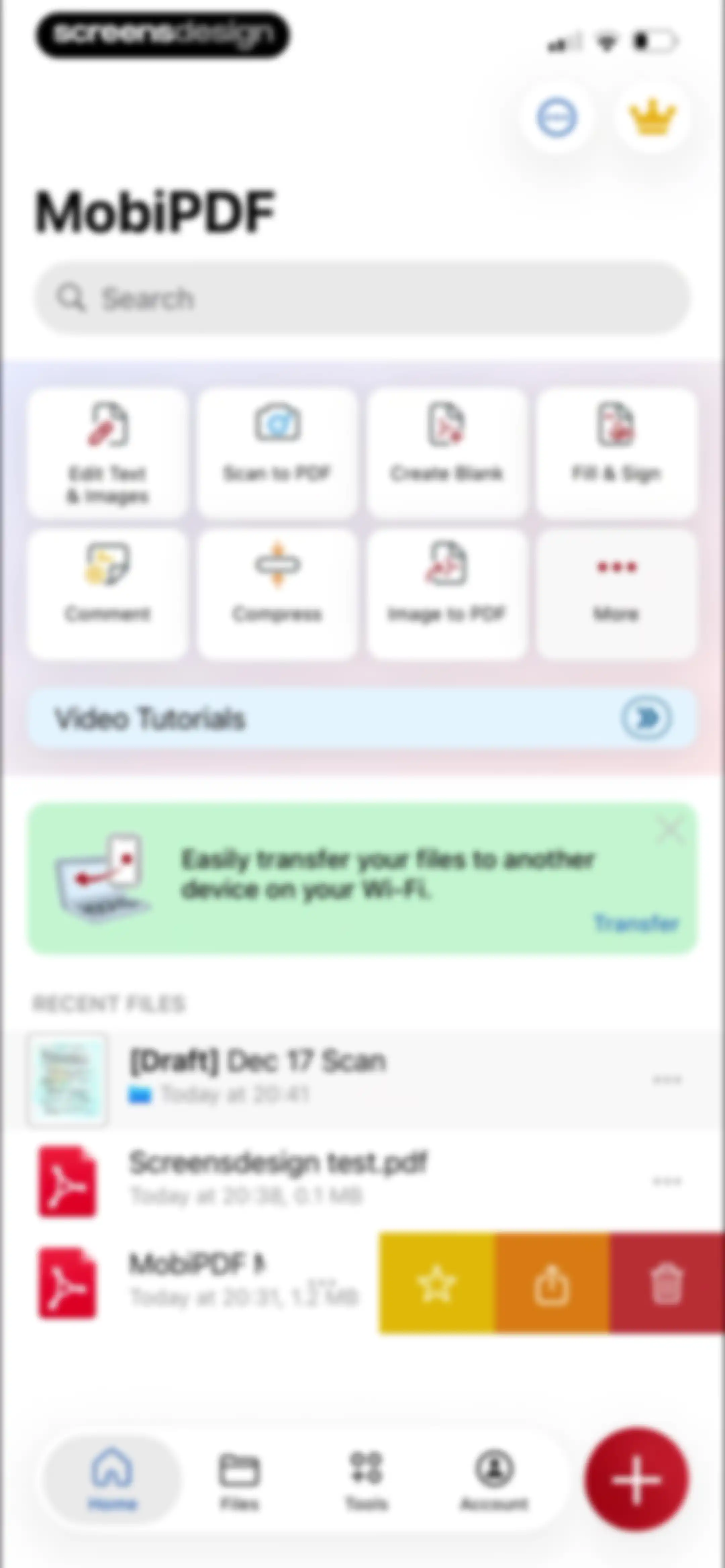 MobiPDF・PDF Text Editor・Reader screen 95