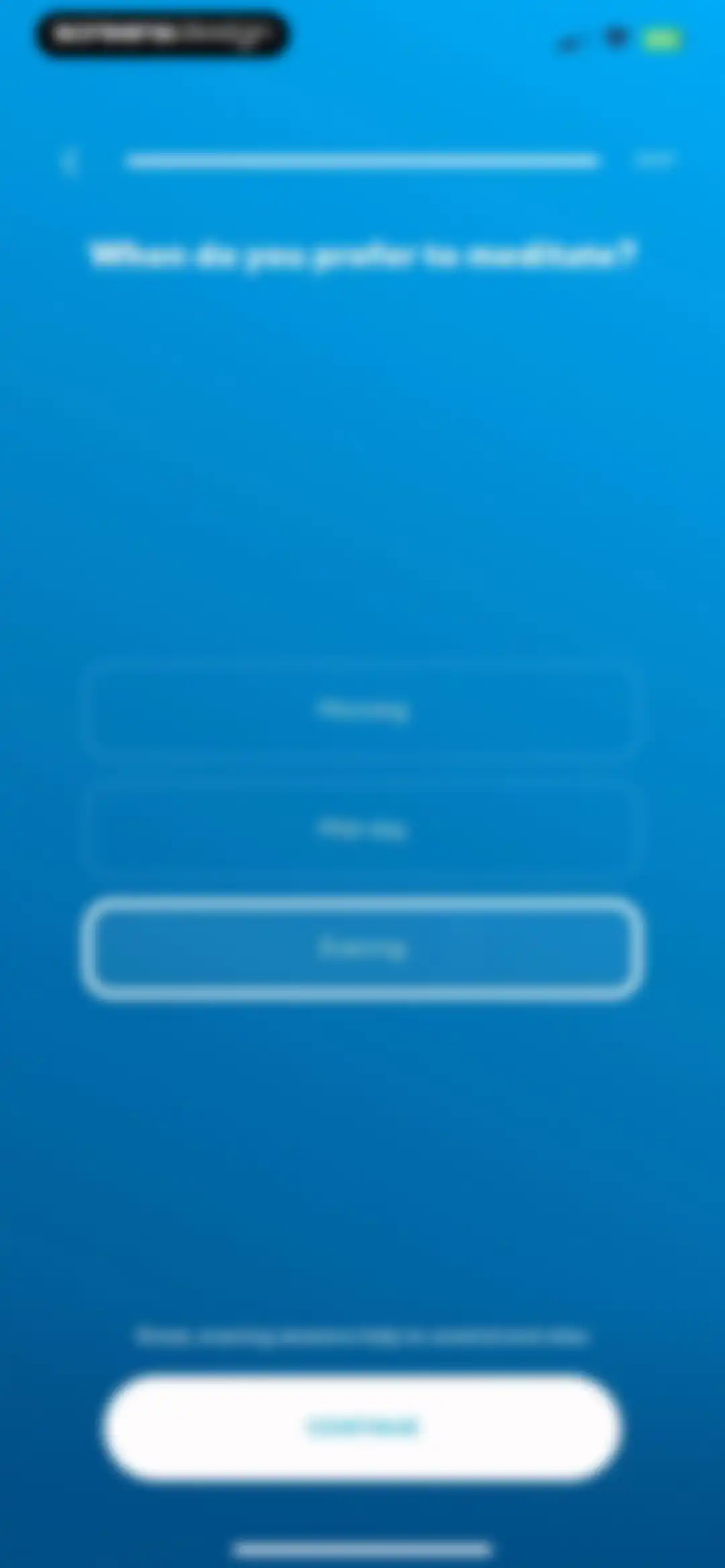 The Mindfulness App screen 13