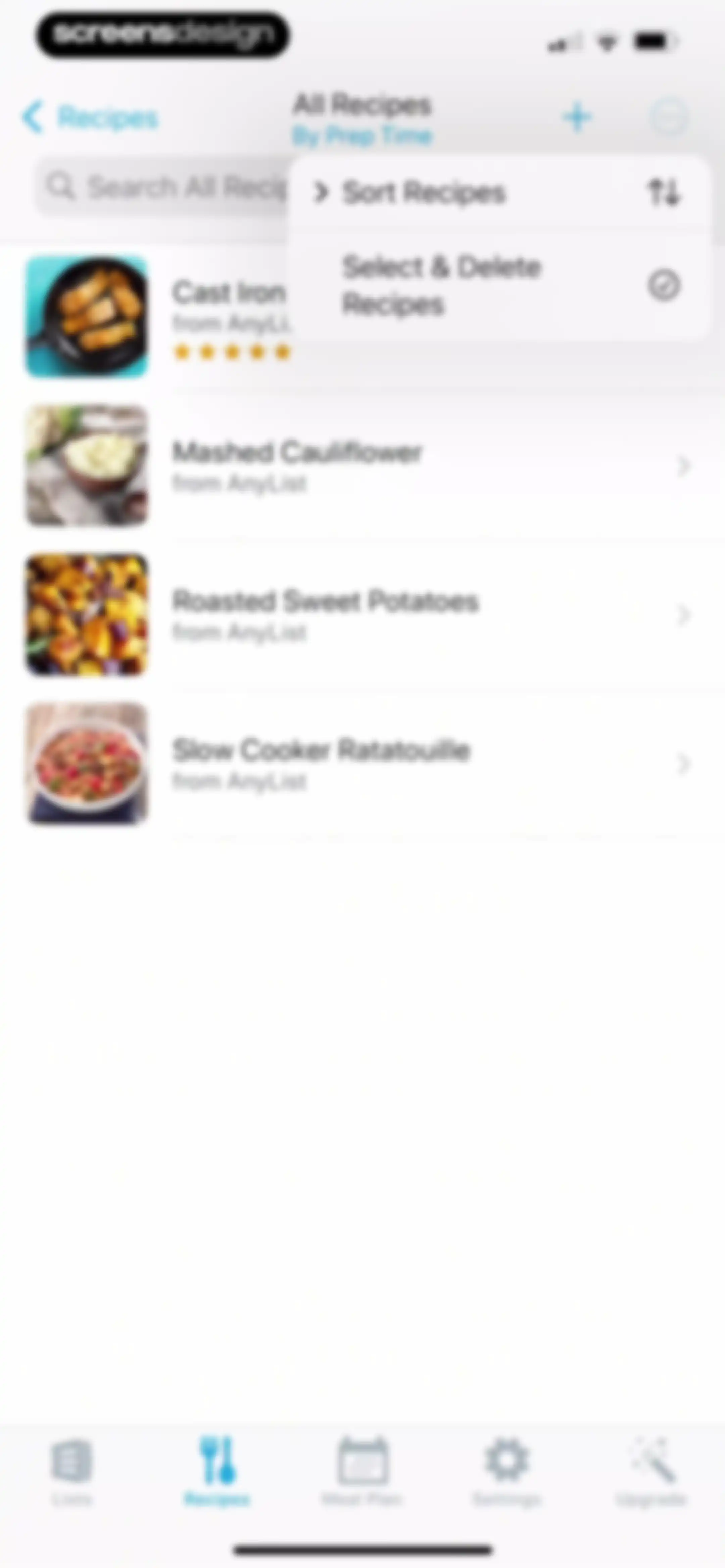AnyList: Grocery Shopping List screen 92
