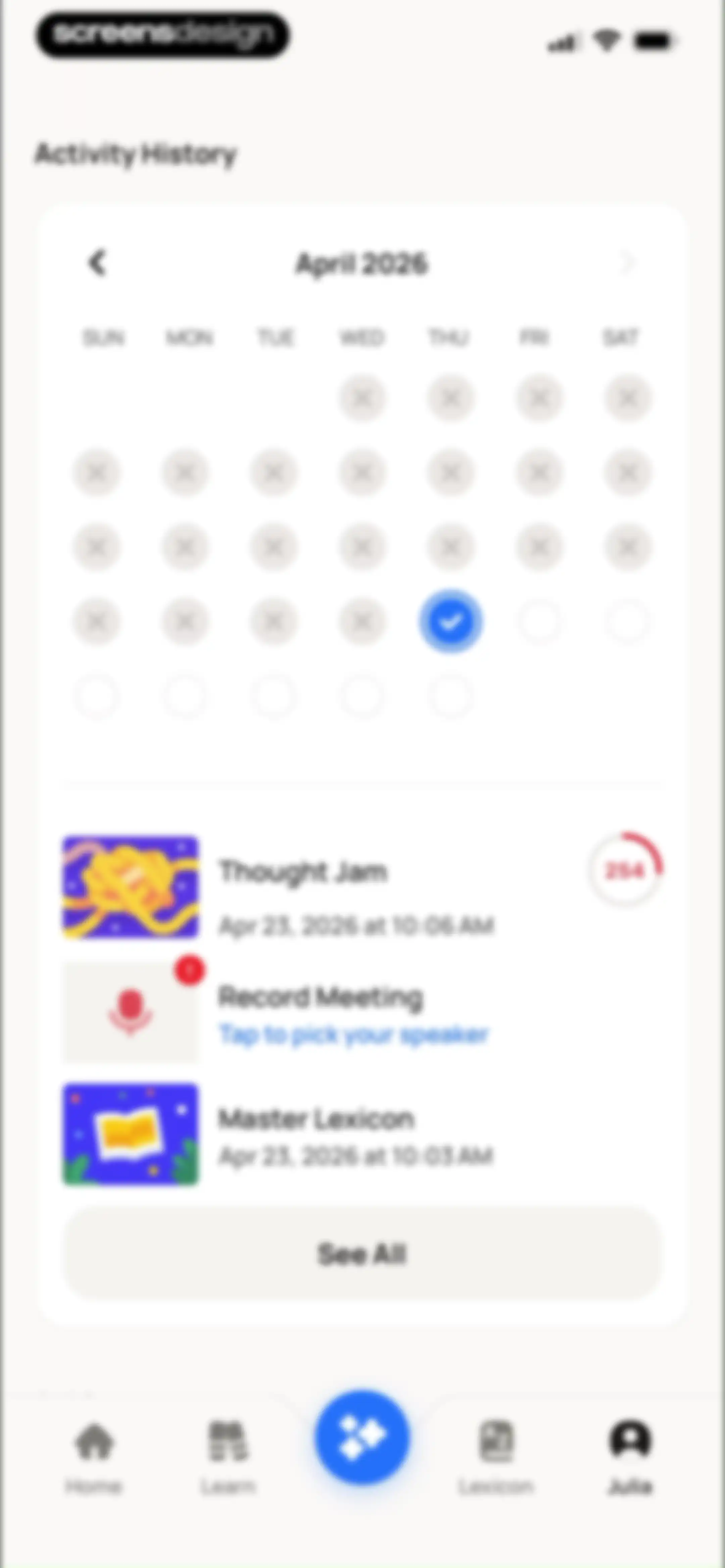 Wellspoken: Articulation Coach screen 215