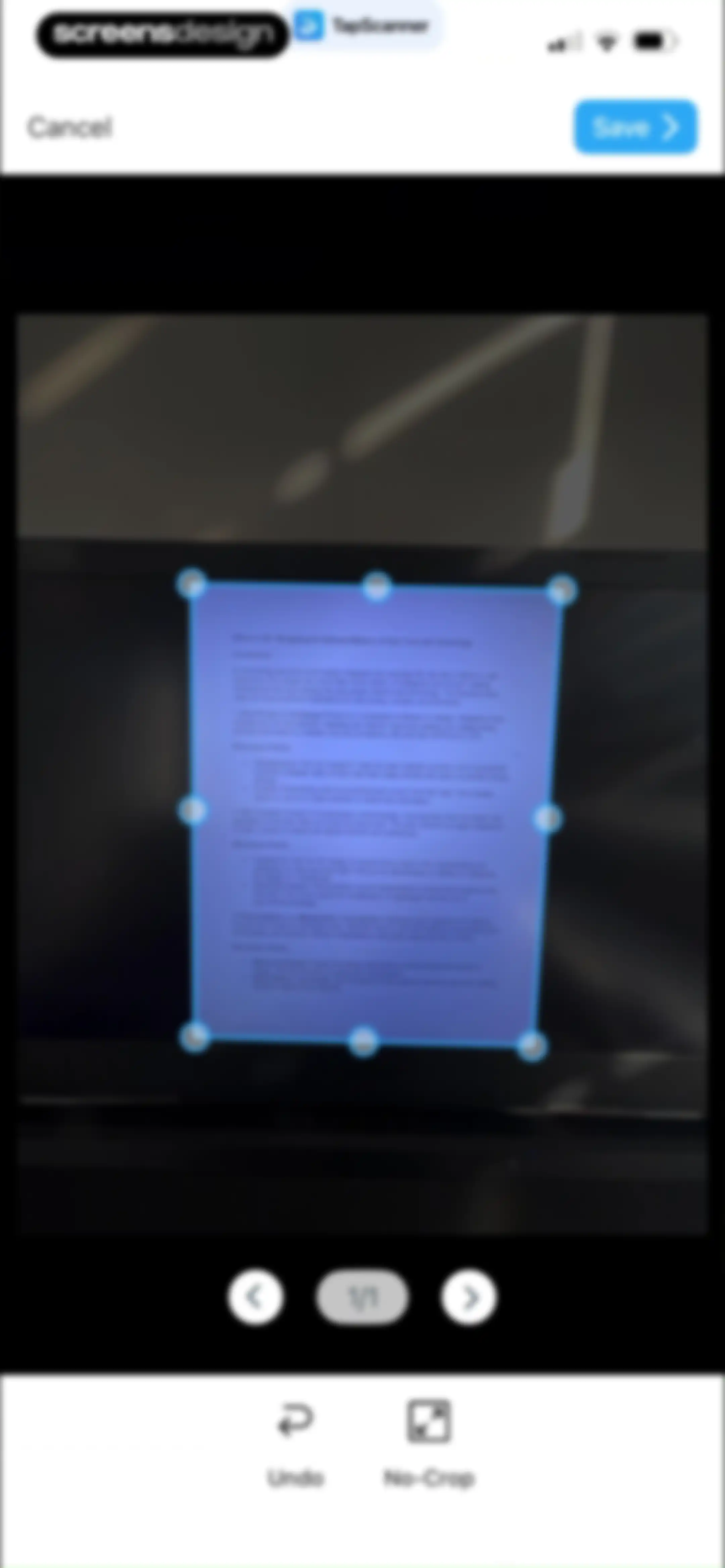 PDF Scanner App: TapScanner screen 26