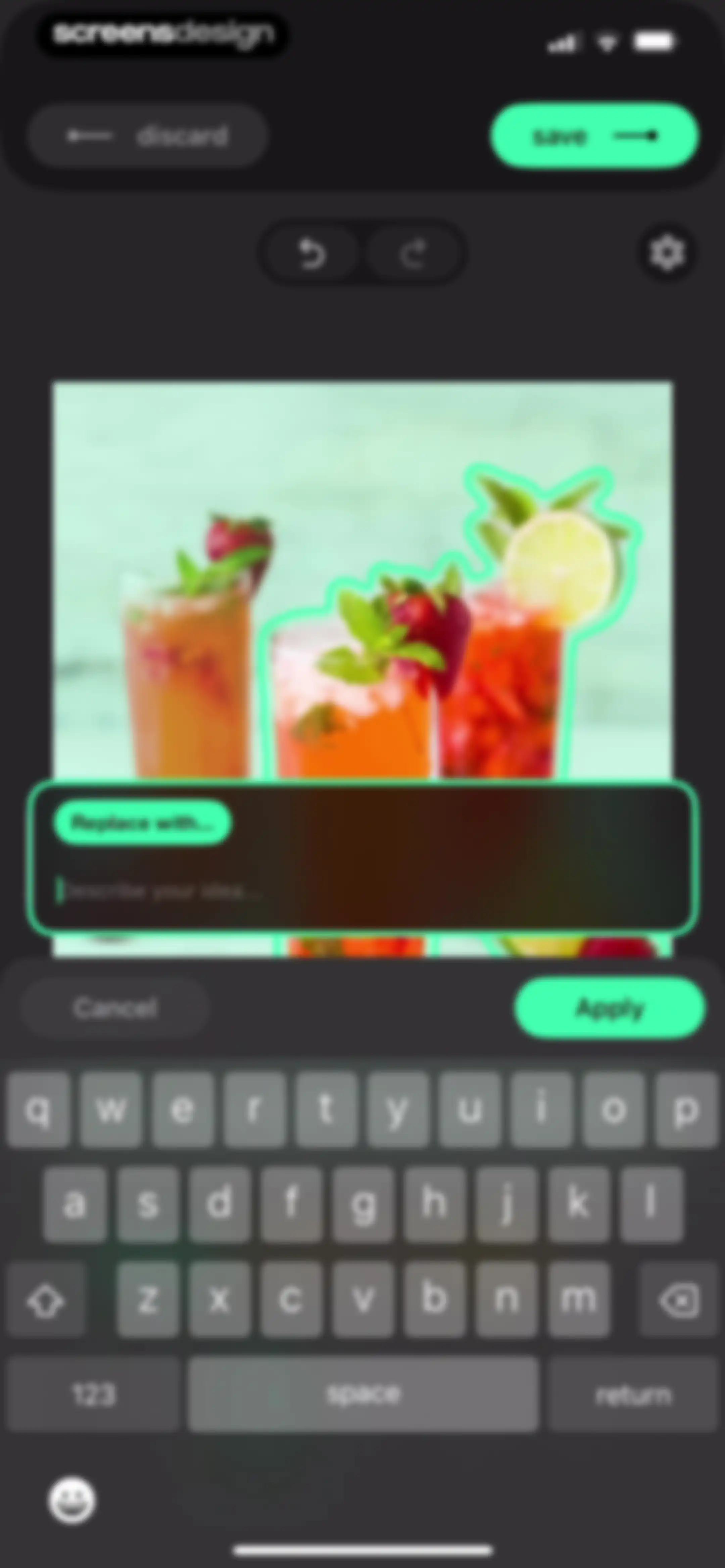 Remove Objects screen 19