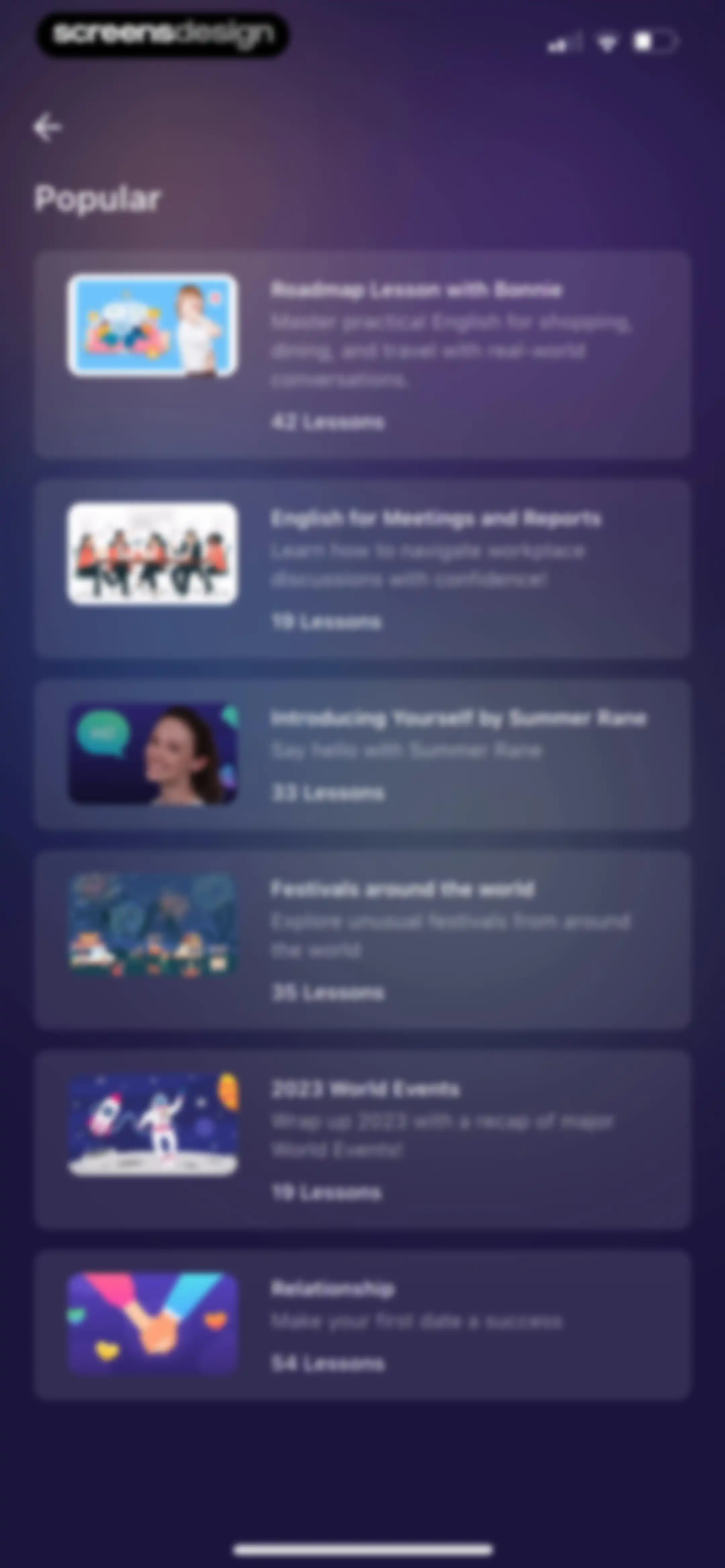 ELSA Speak - English Learning screen 126