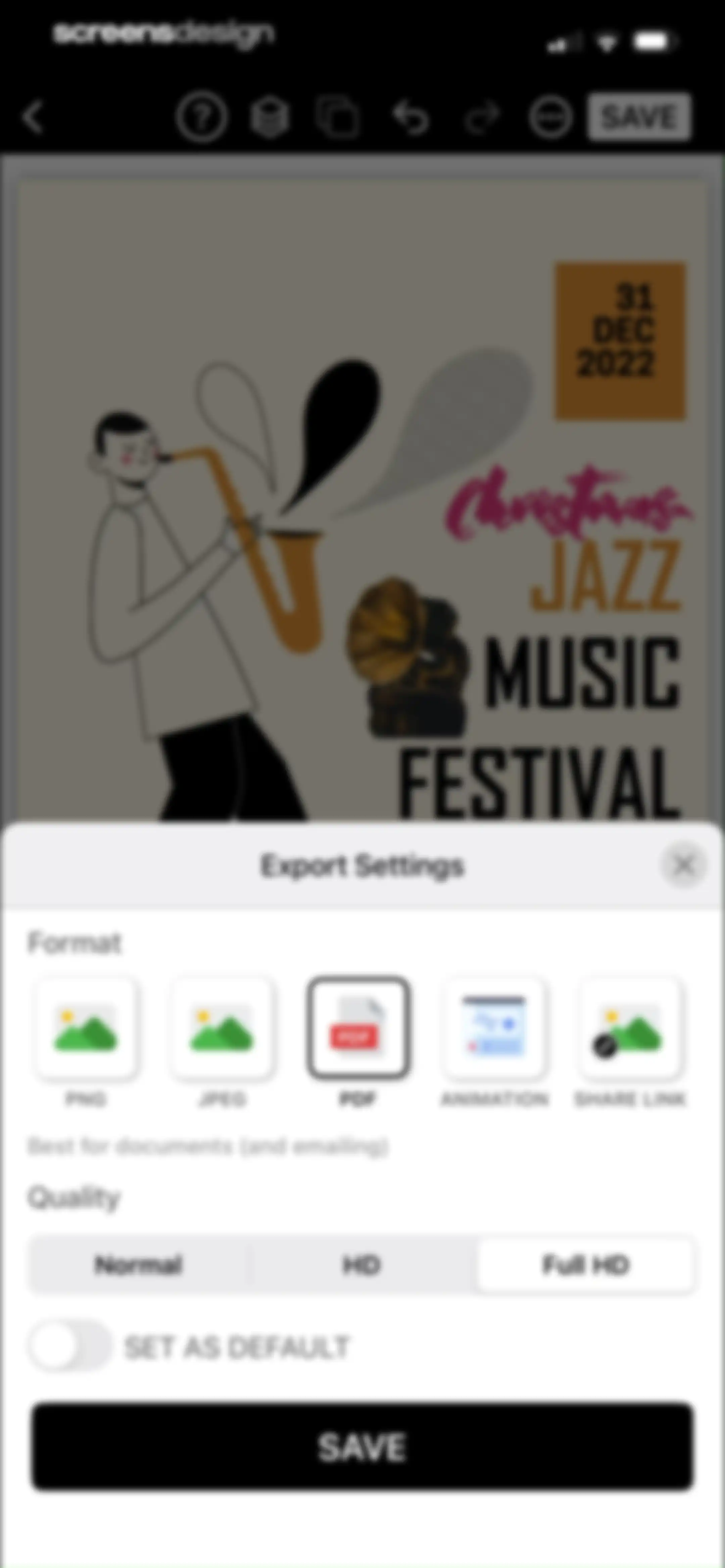 Flyer Maker + Poster Maker screen 101