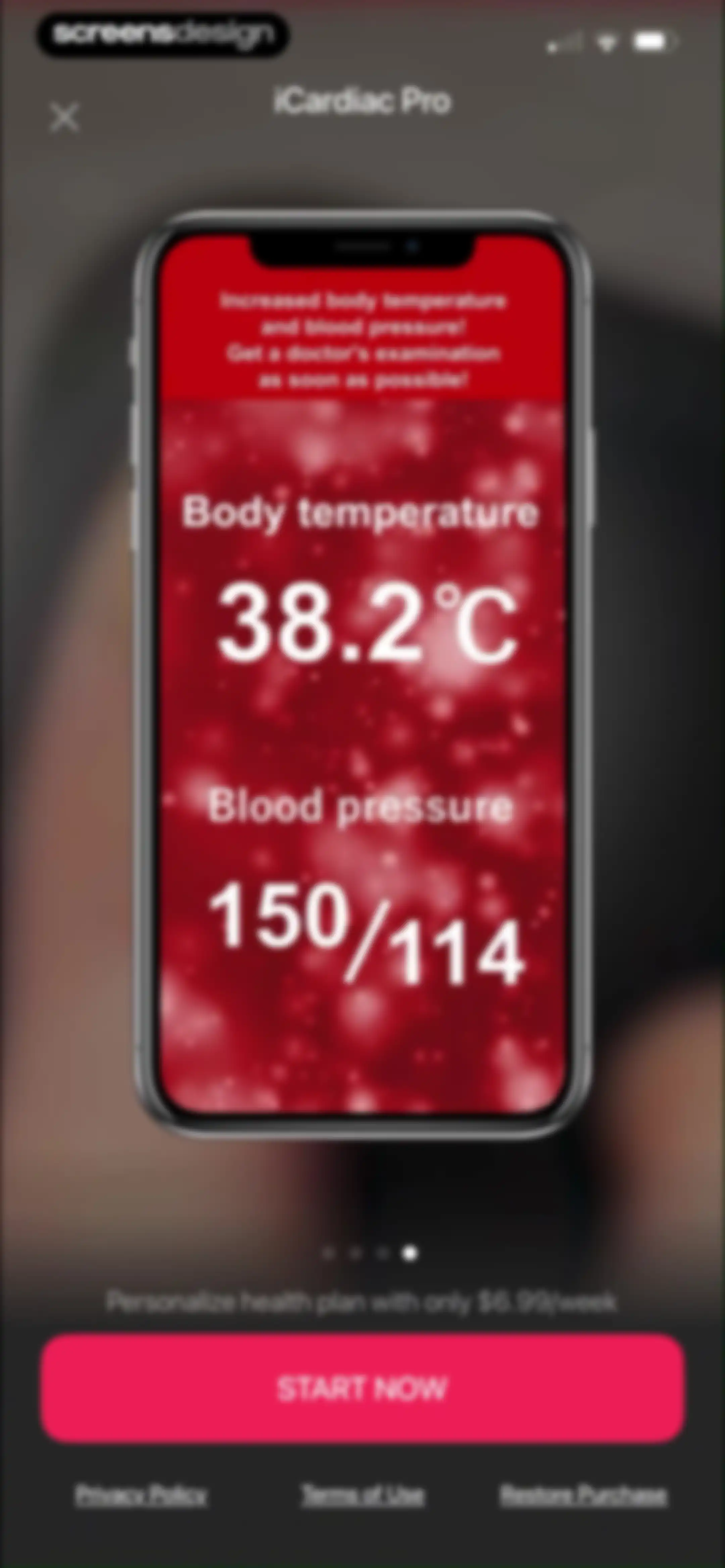 iCardiac: Heart Rate & Health screen 14
