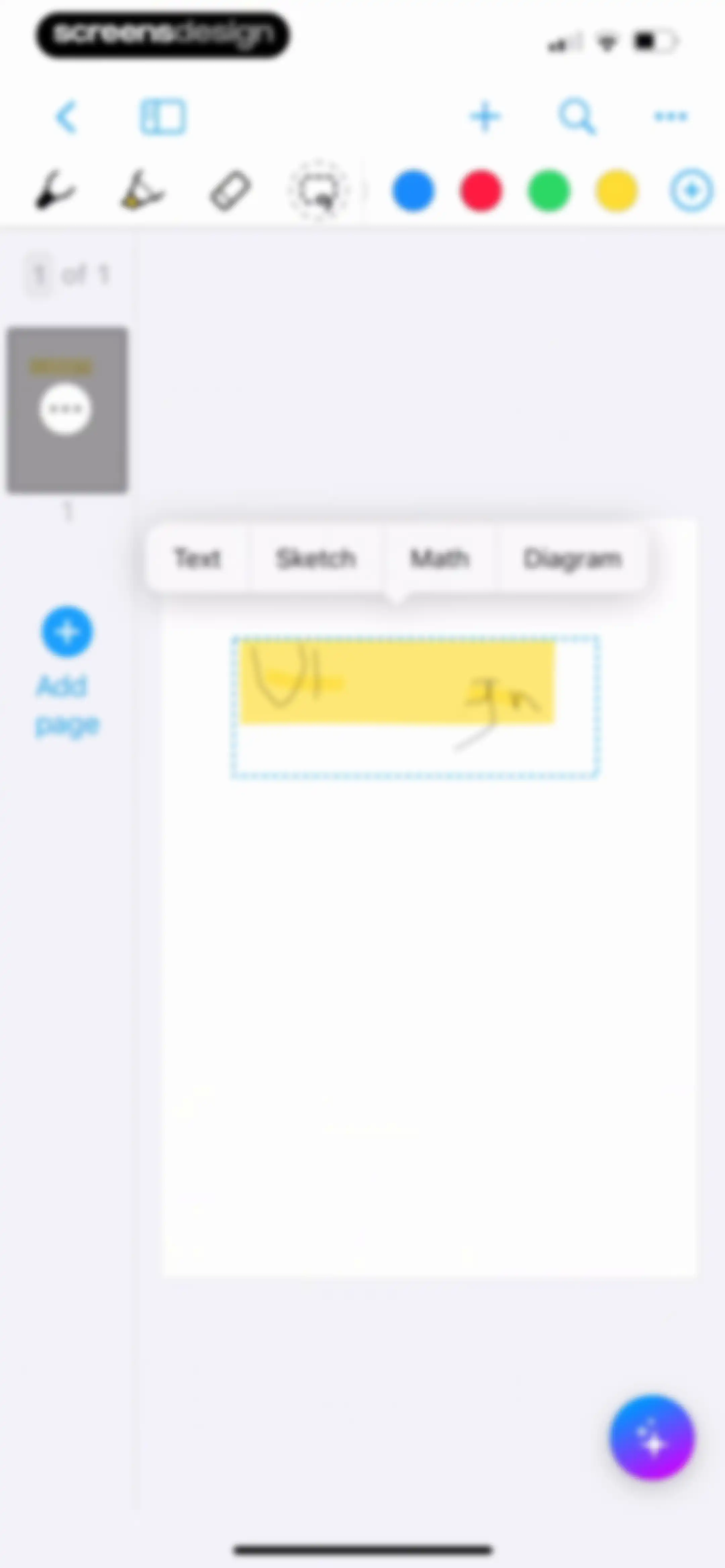 MyScript Notes: AI Handwriting screen 19