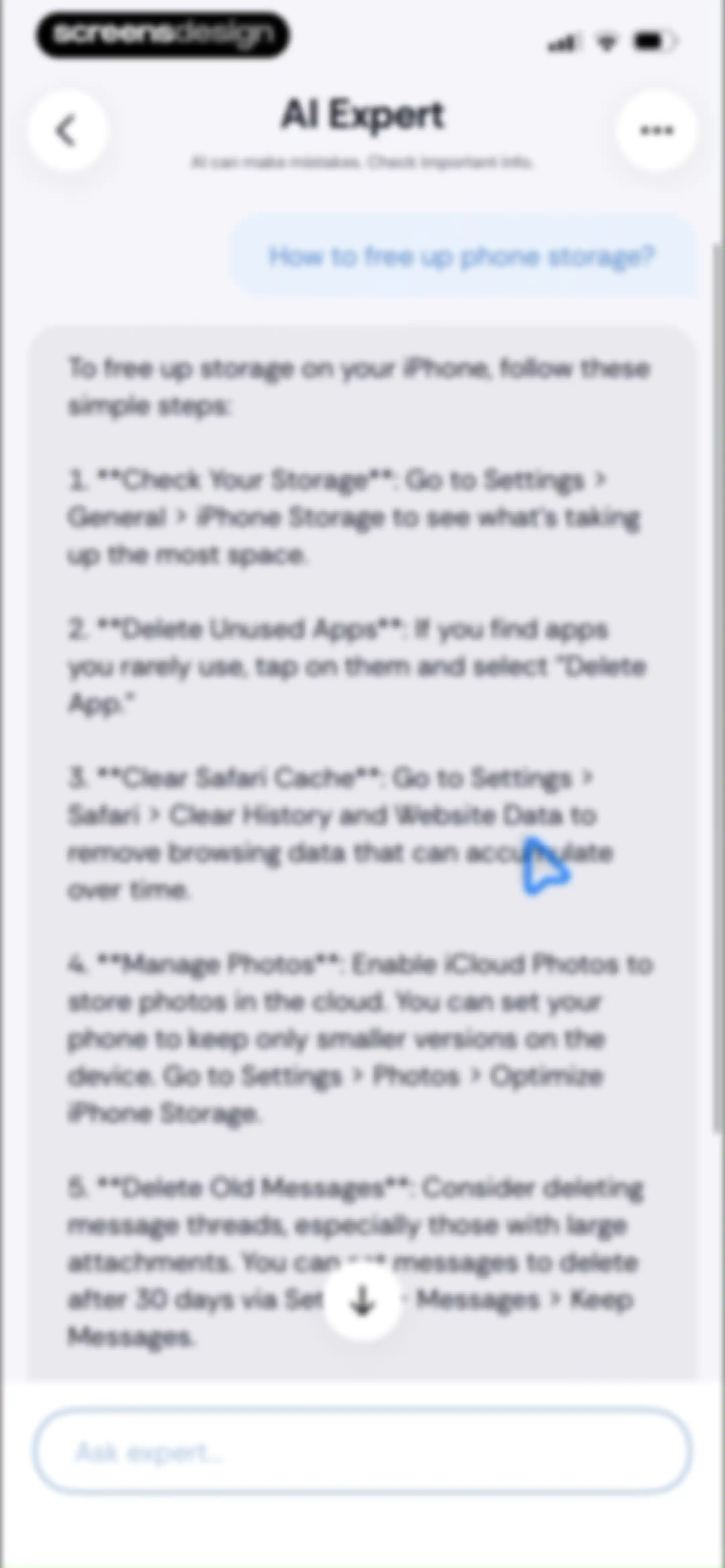 Expert Cleaner - Clean Storage screen 140