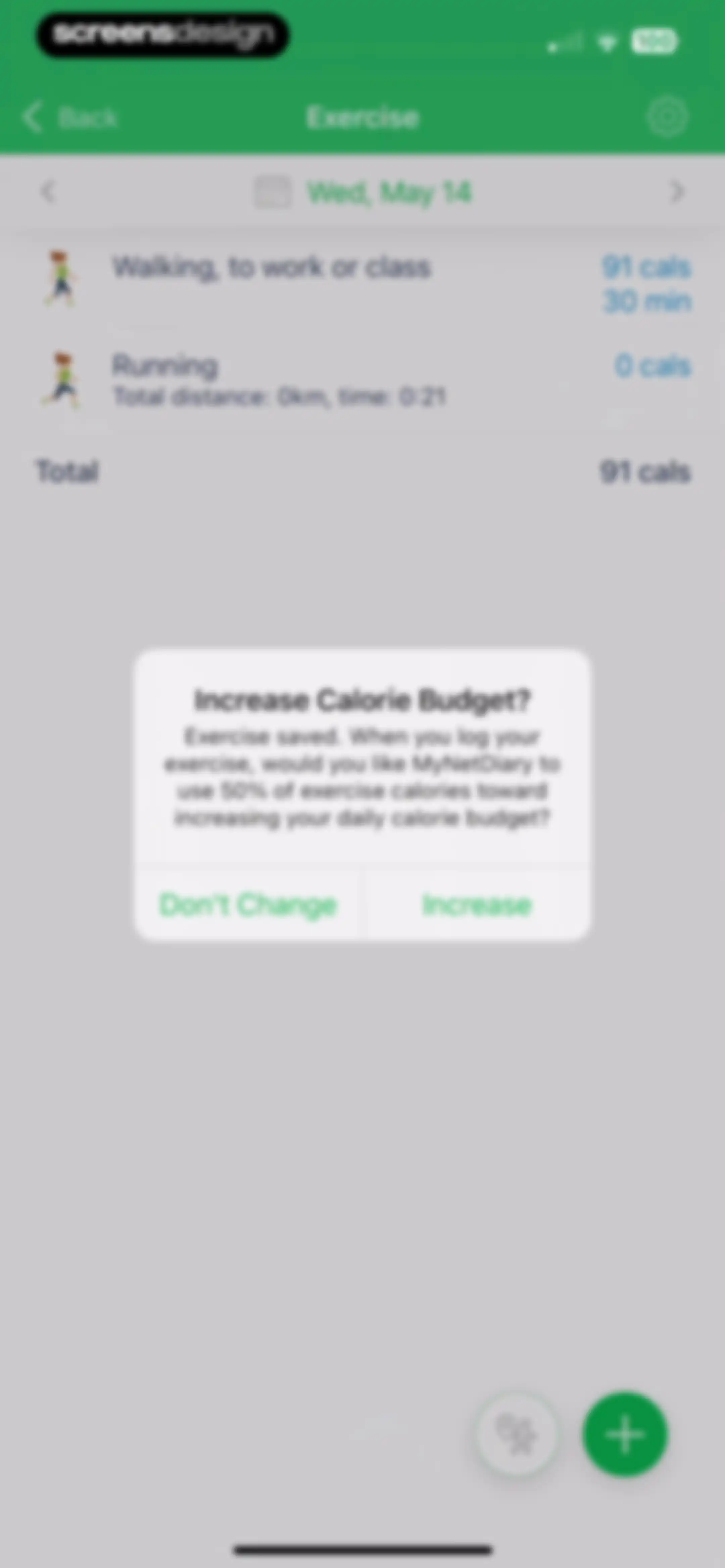 Calorie Counter - MyNetDiary screen 203