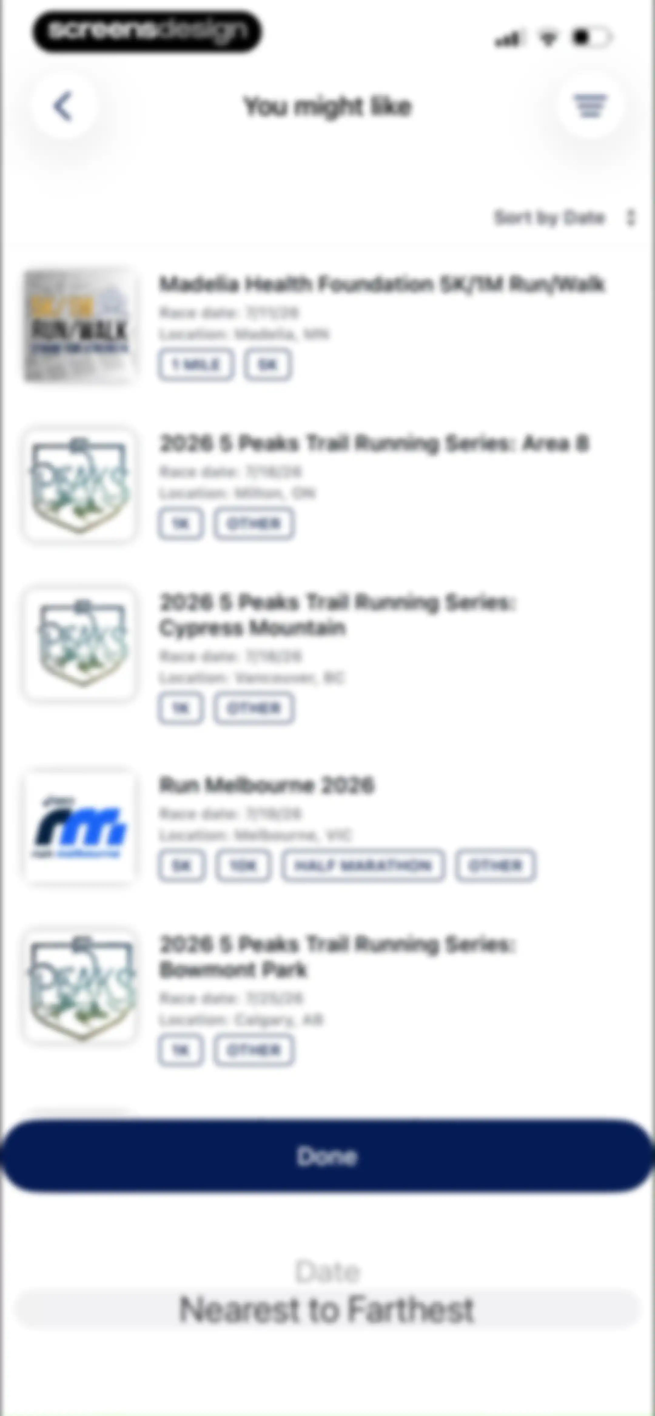 ASICS Runkeeper—Run Tracker screen 71