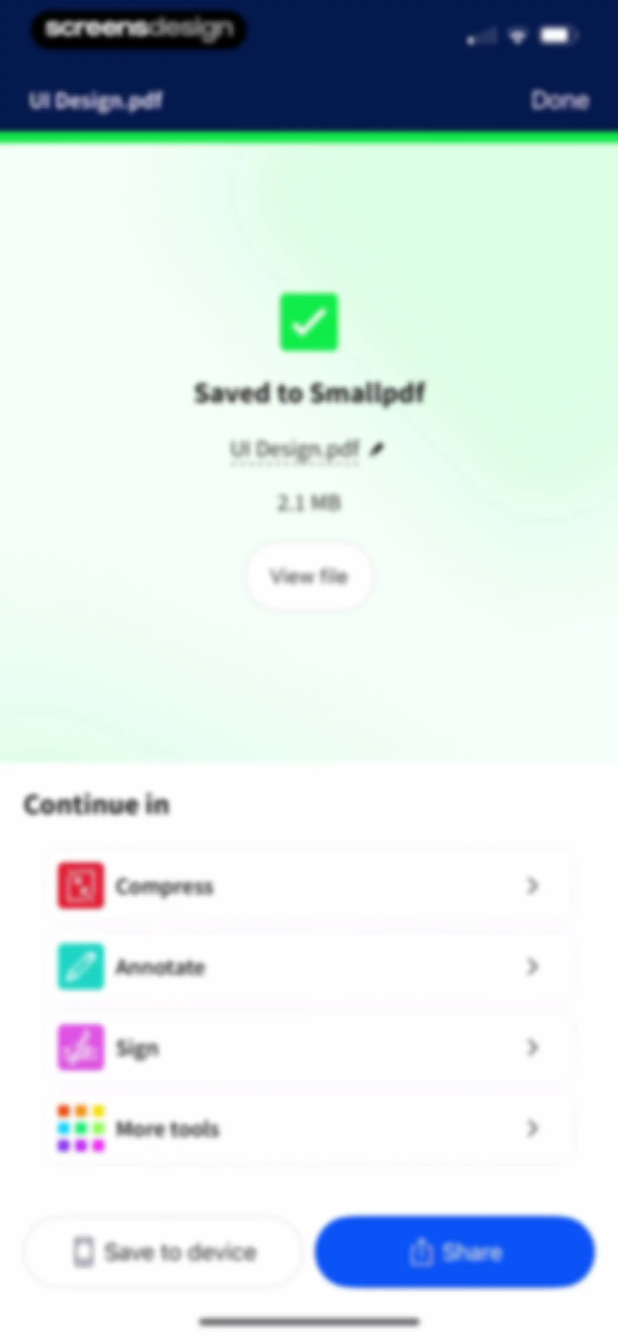 Smallpdf: Scanner & PDF Editor screen 22