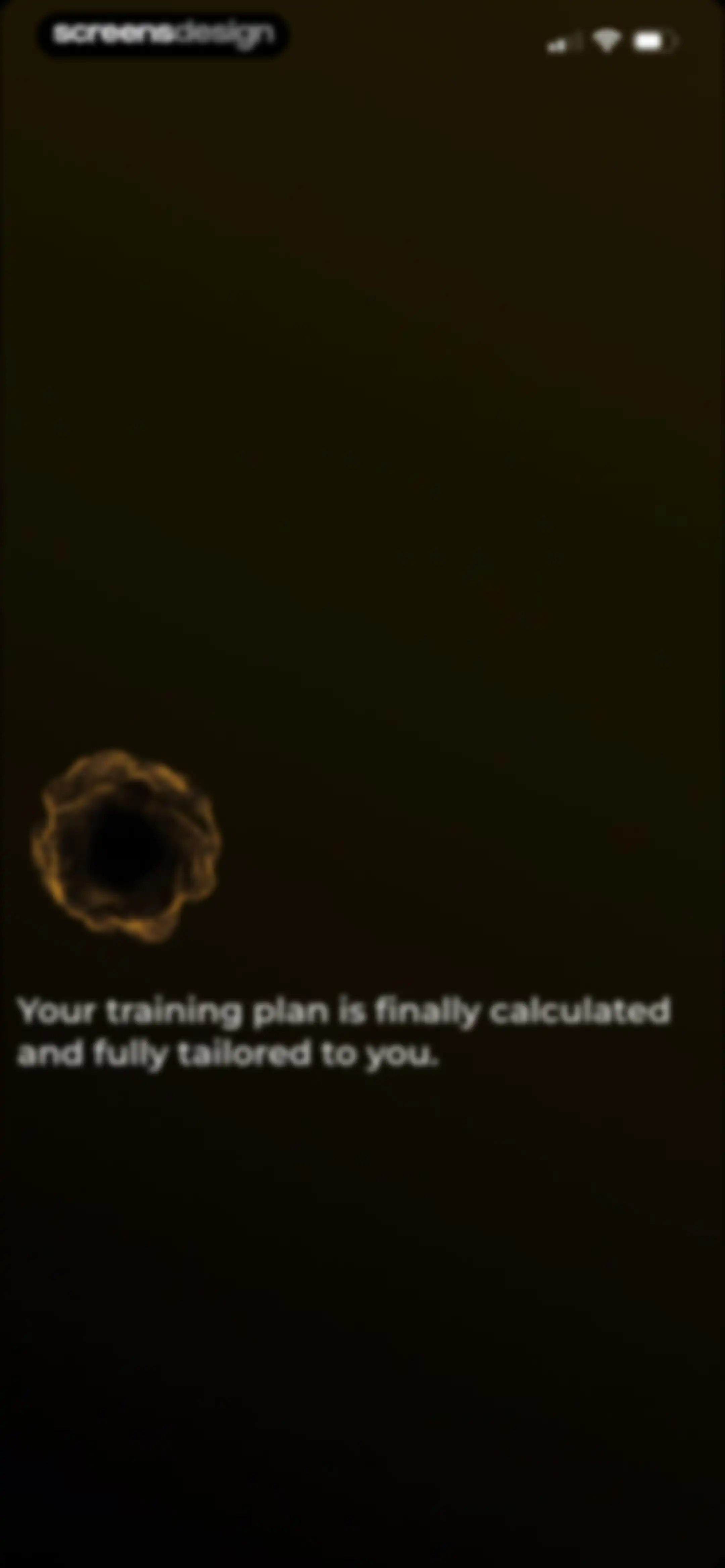 MCI - Personal Training AI screen 43