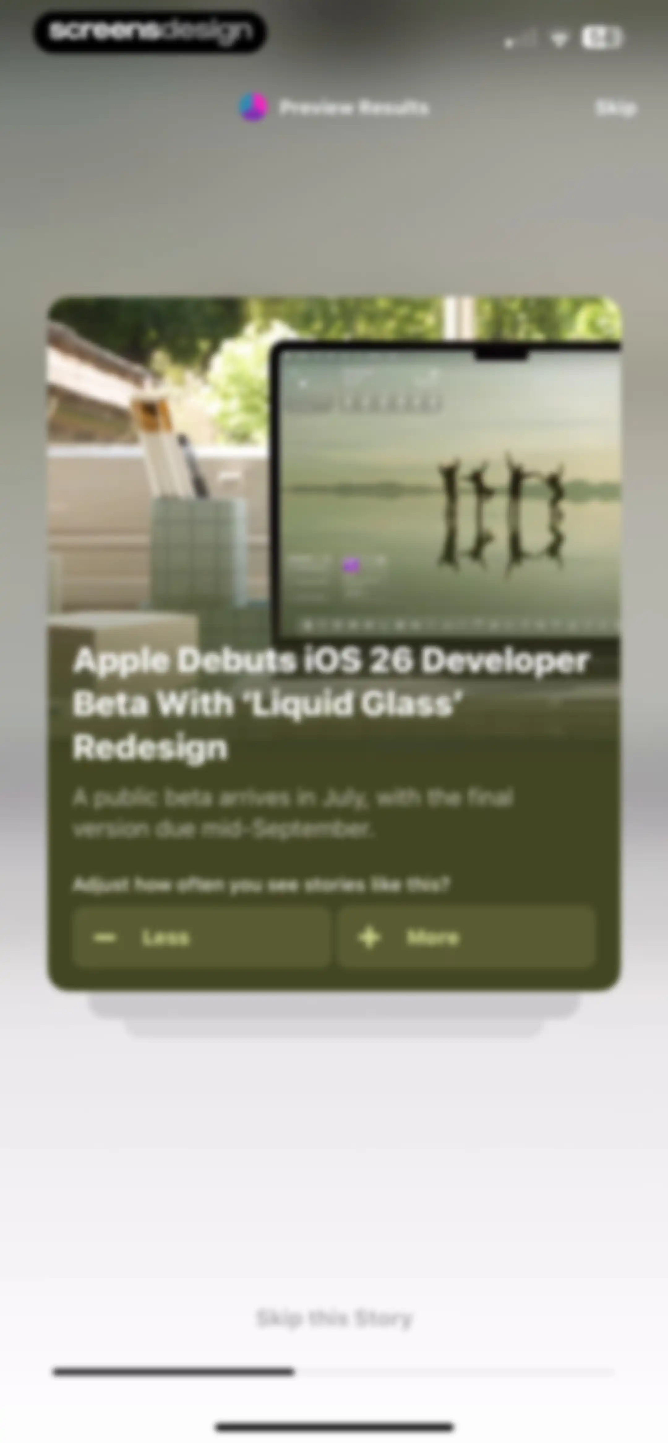 Particle: Personalized News screen 14