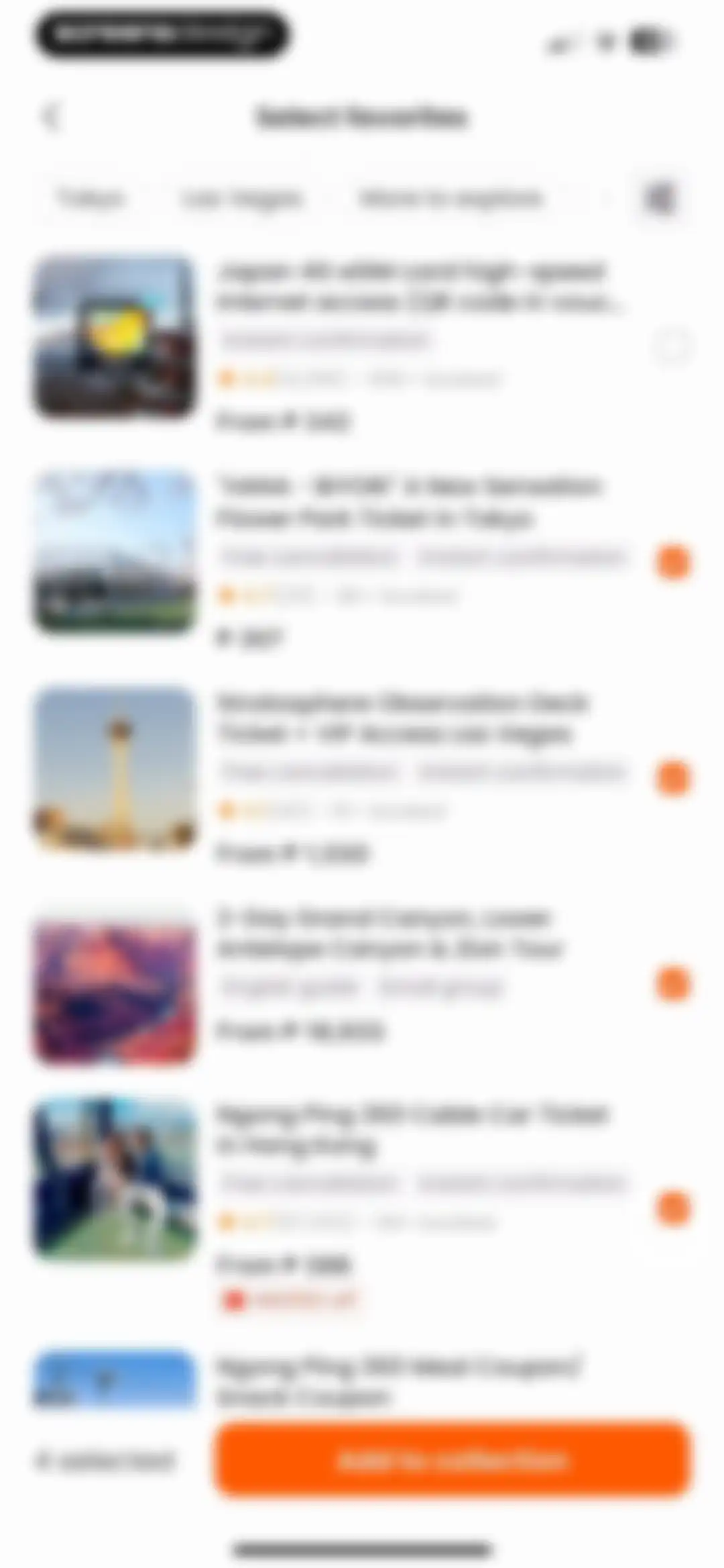 Klook: Travel & Activities screen 112