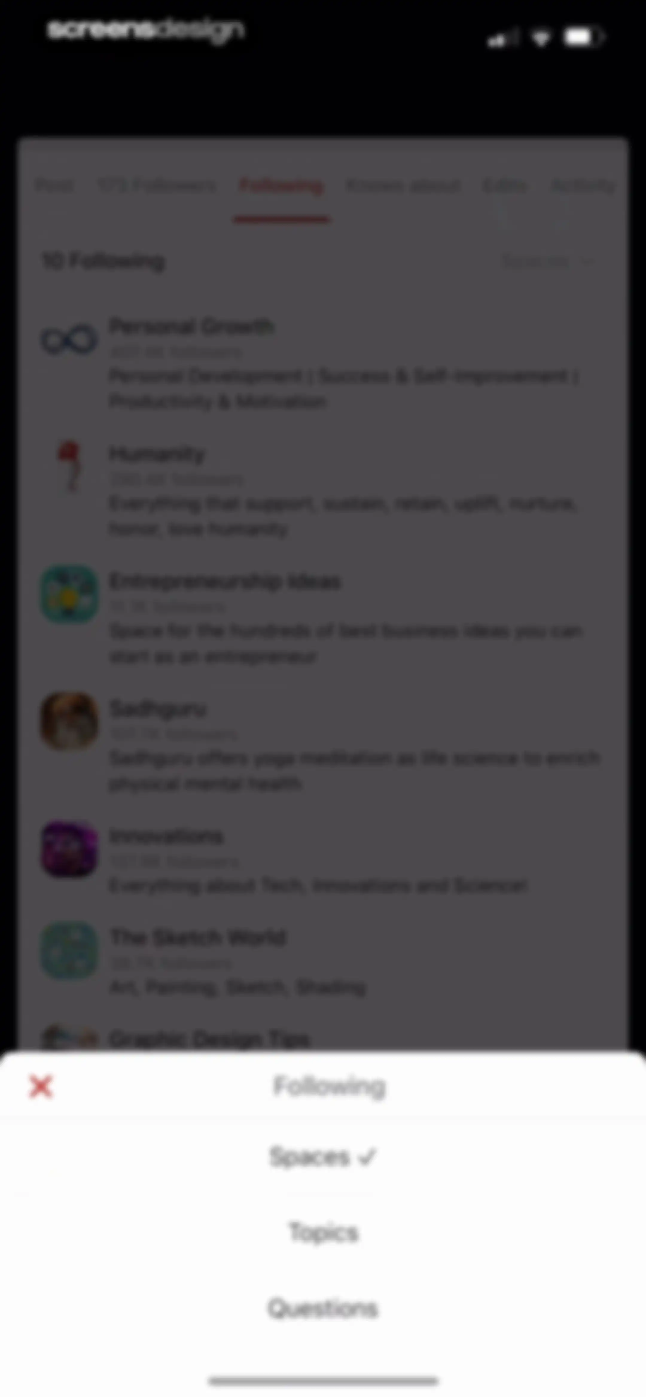 Quora screen 91