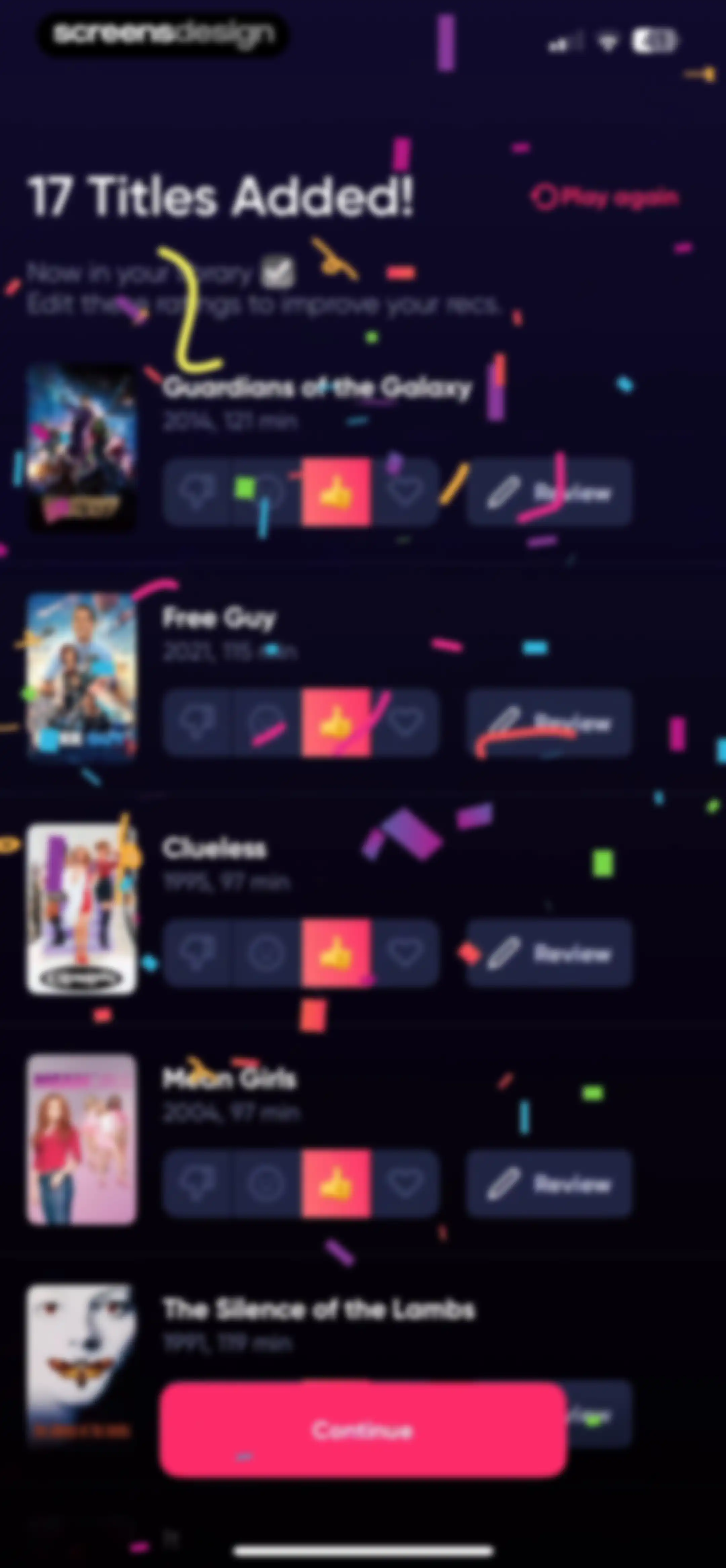 Queue - Find Movies & Shows screen 21