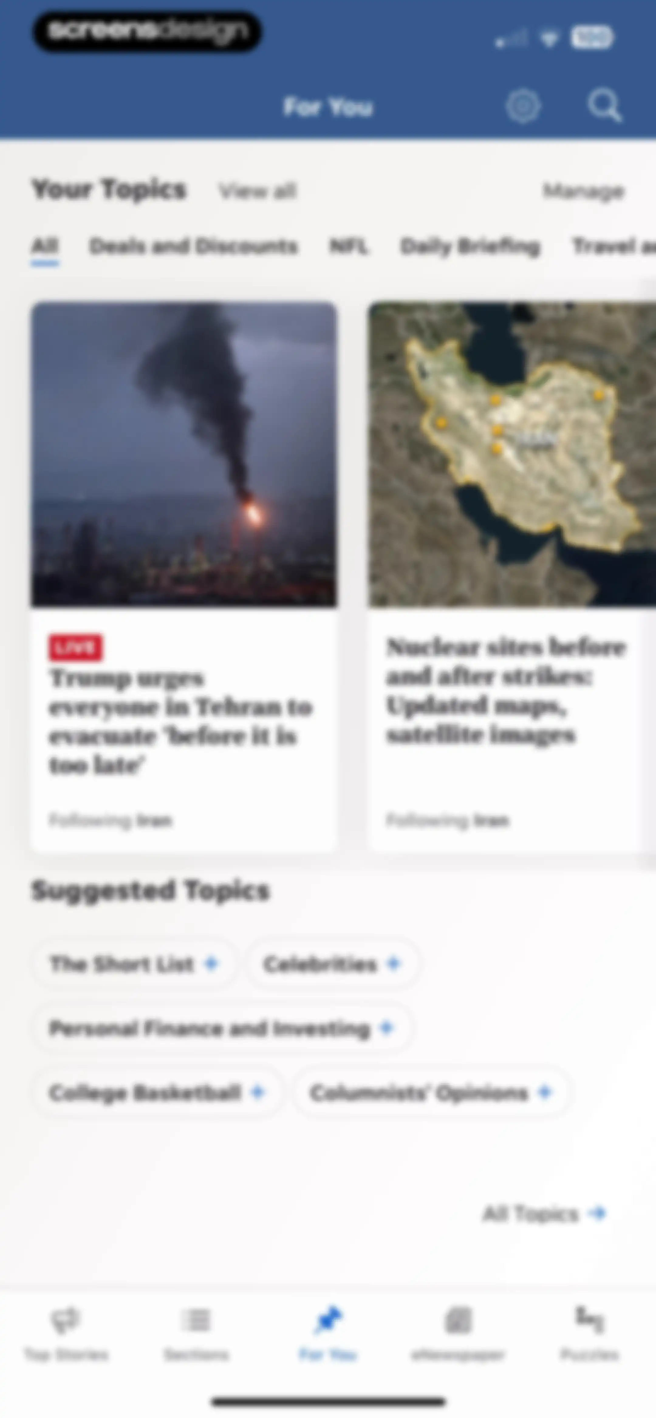 USA TODAY: US & Breaking News screen 52