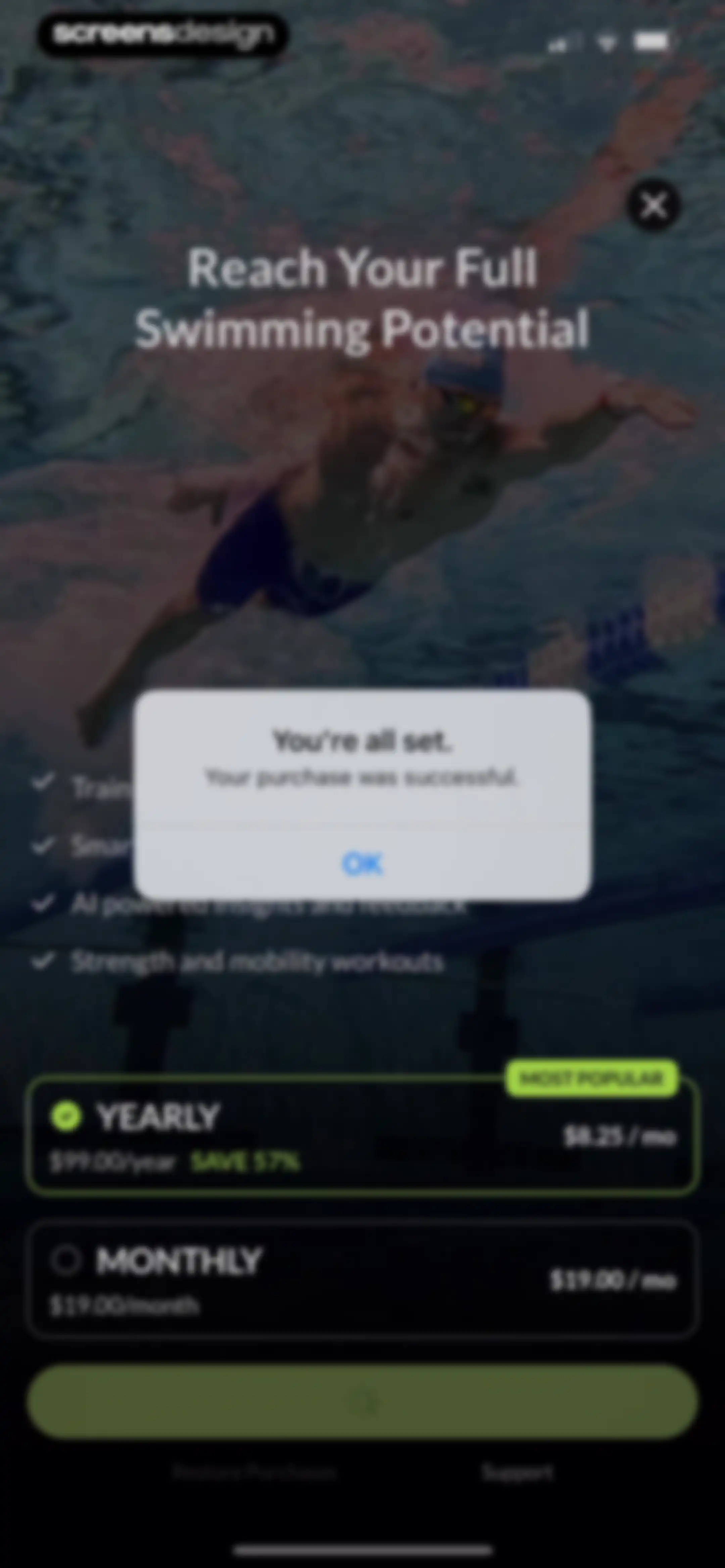 MySwimPro: #1 Swim Workout App screen 31
