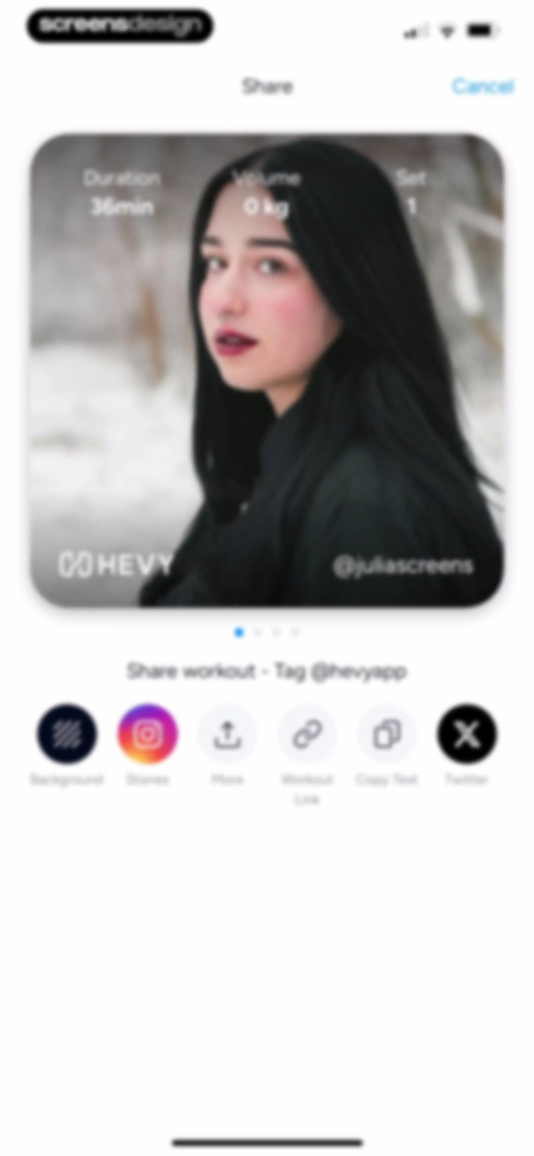 Hevy - Workout Tracker Gym Log screen 90