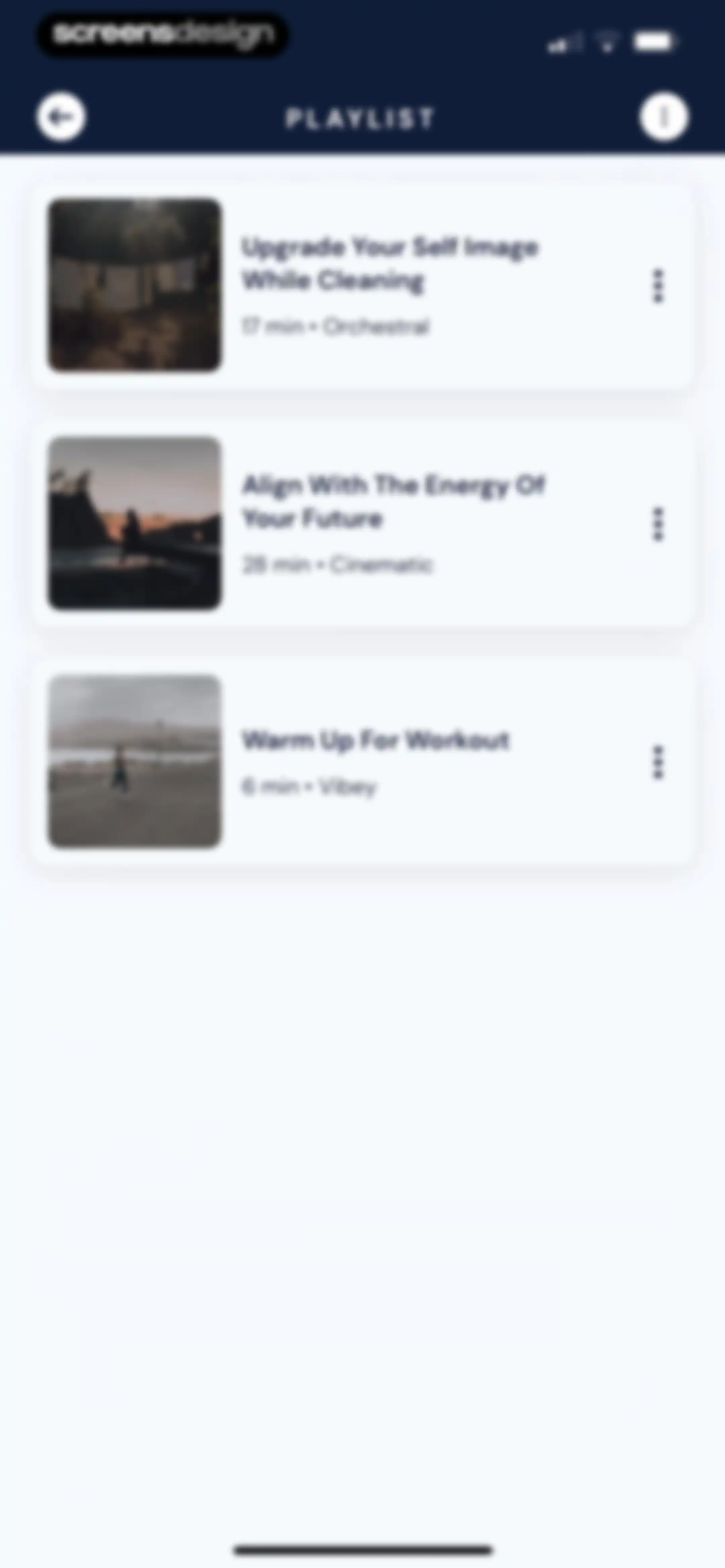Activations: Daily Motivation screen 99