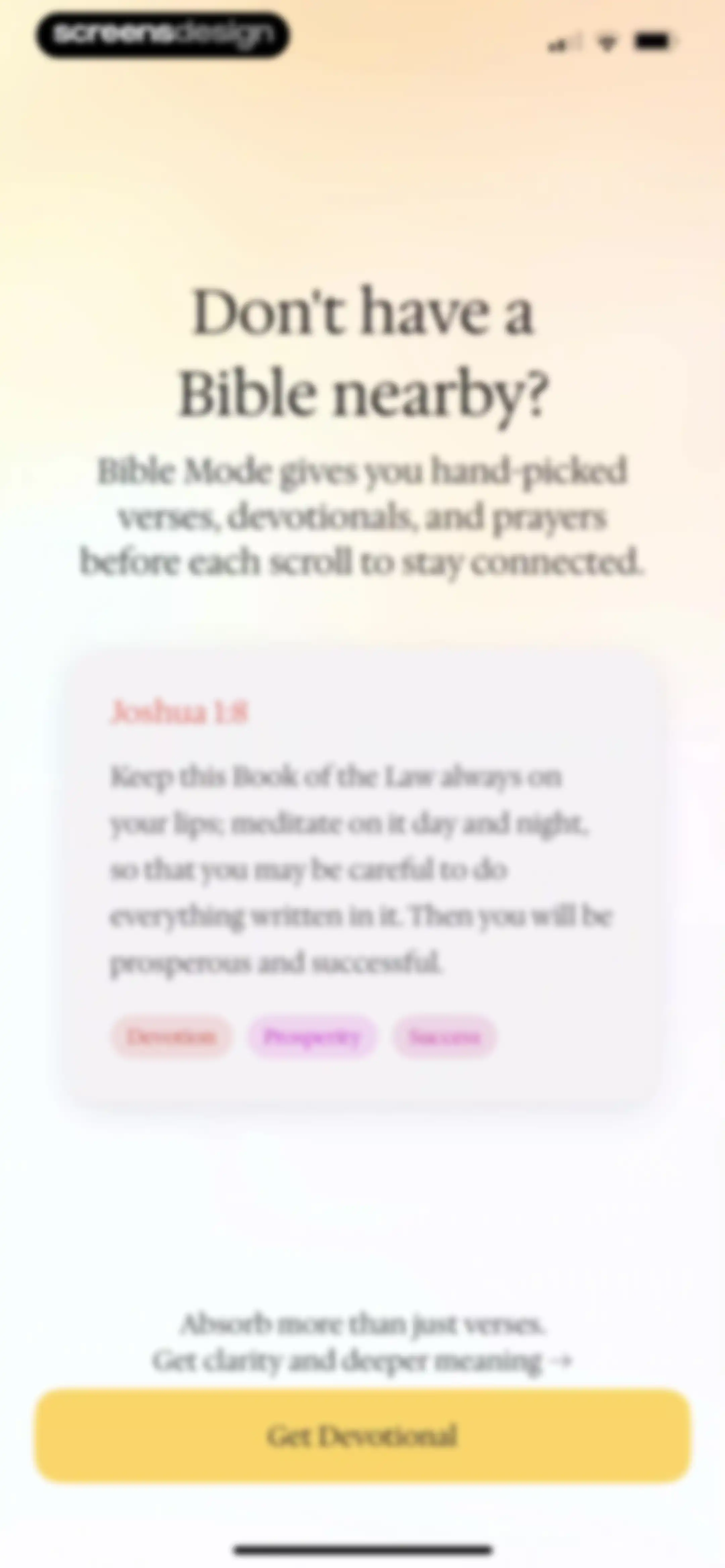 Bible Mode: Reduce Screen Time screen 11