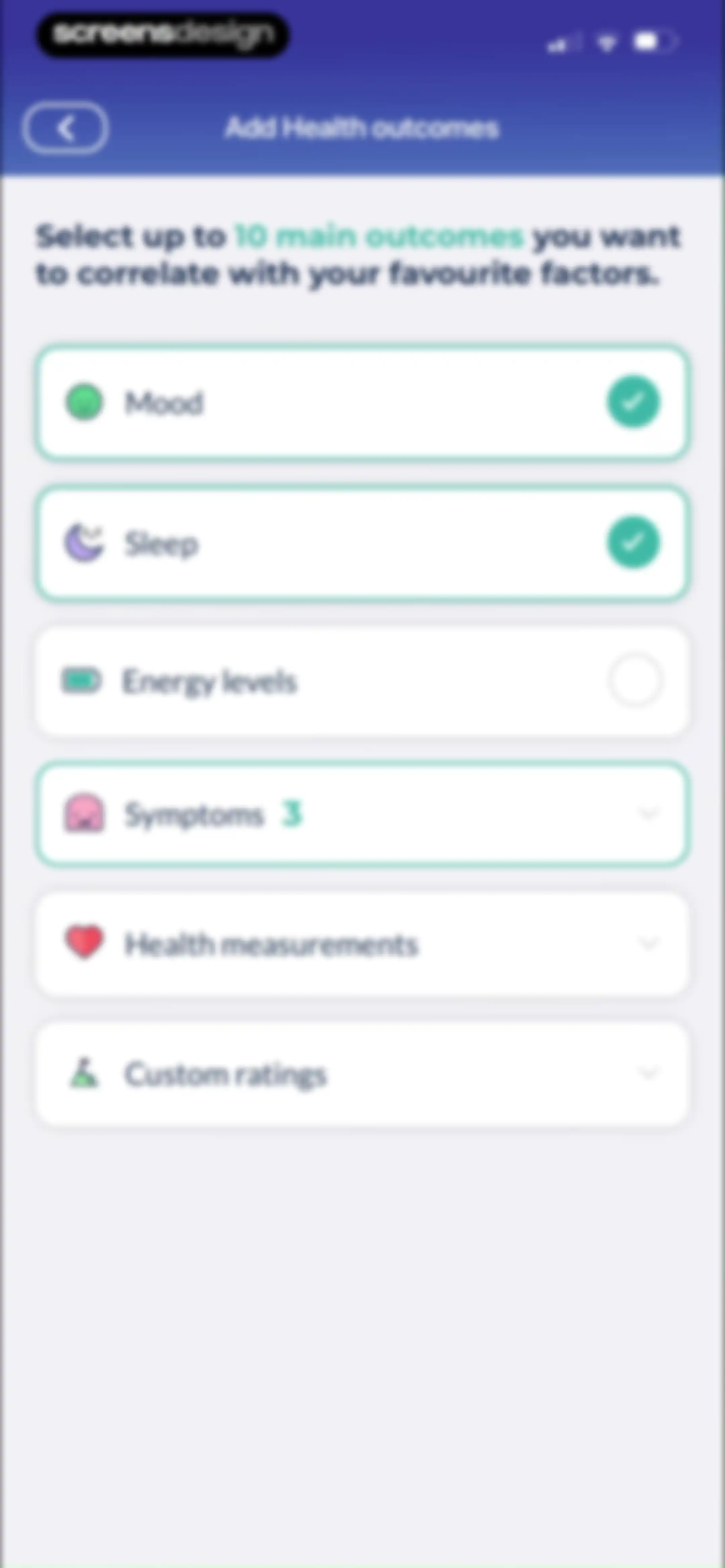 Bearable - Symptom Tracker screen 122