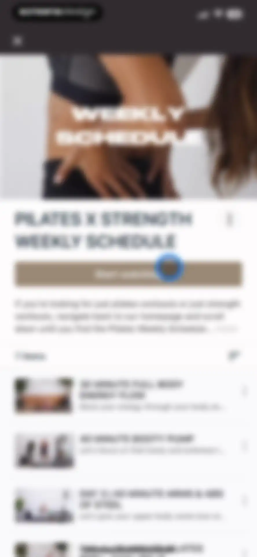 FORM: Strength, Pilates, Gym screen 9