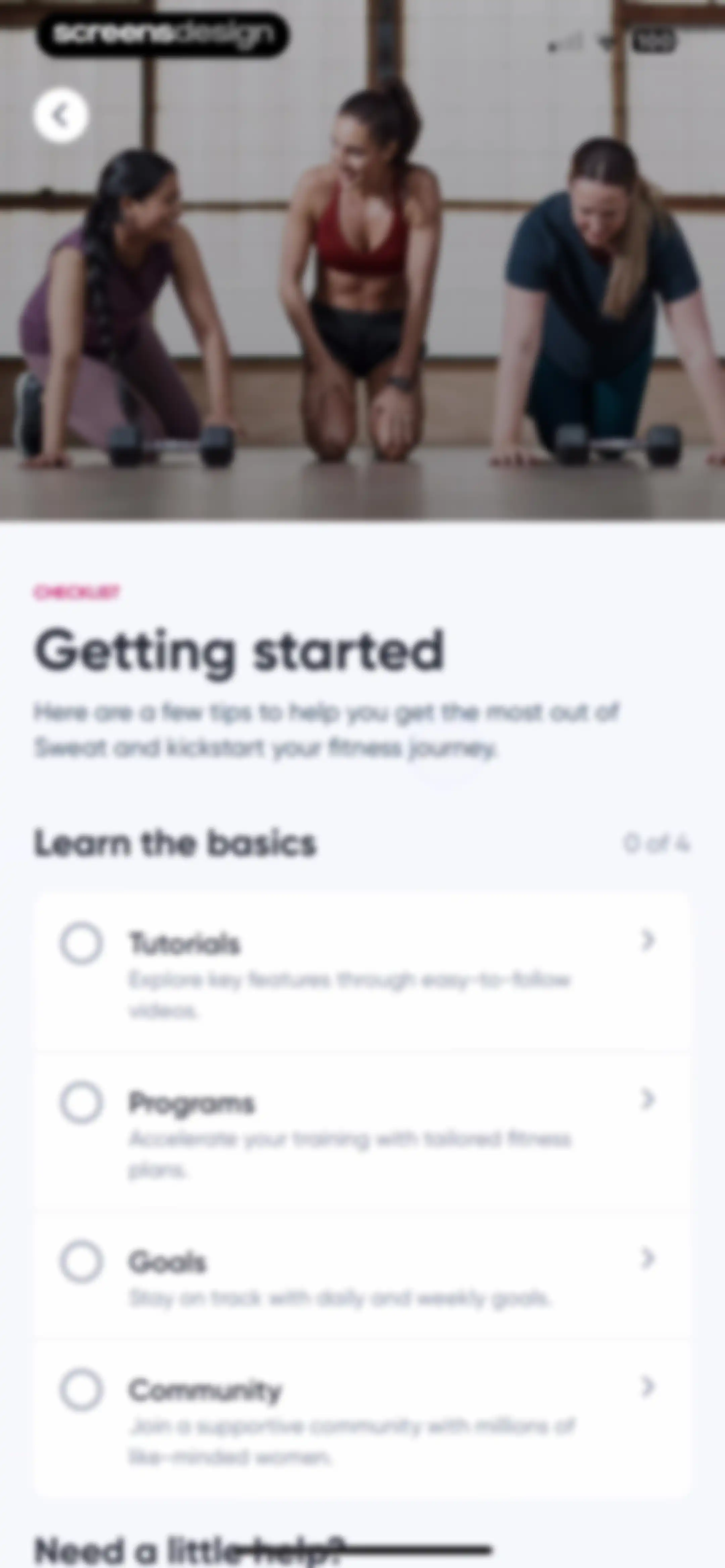Sweat: Fitness App For Women screen 174