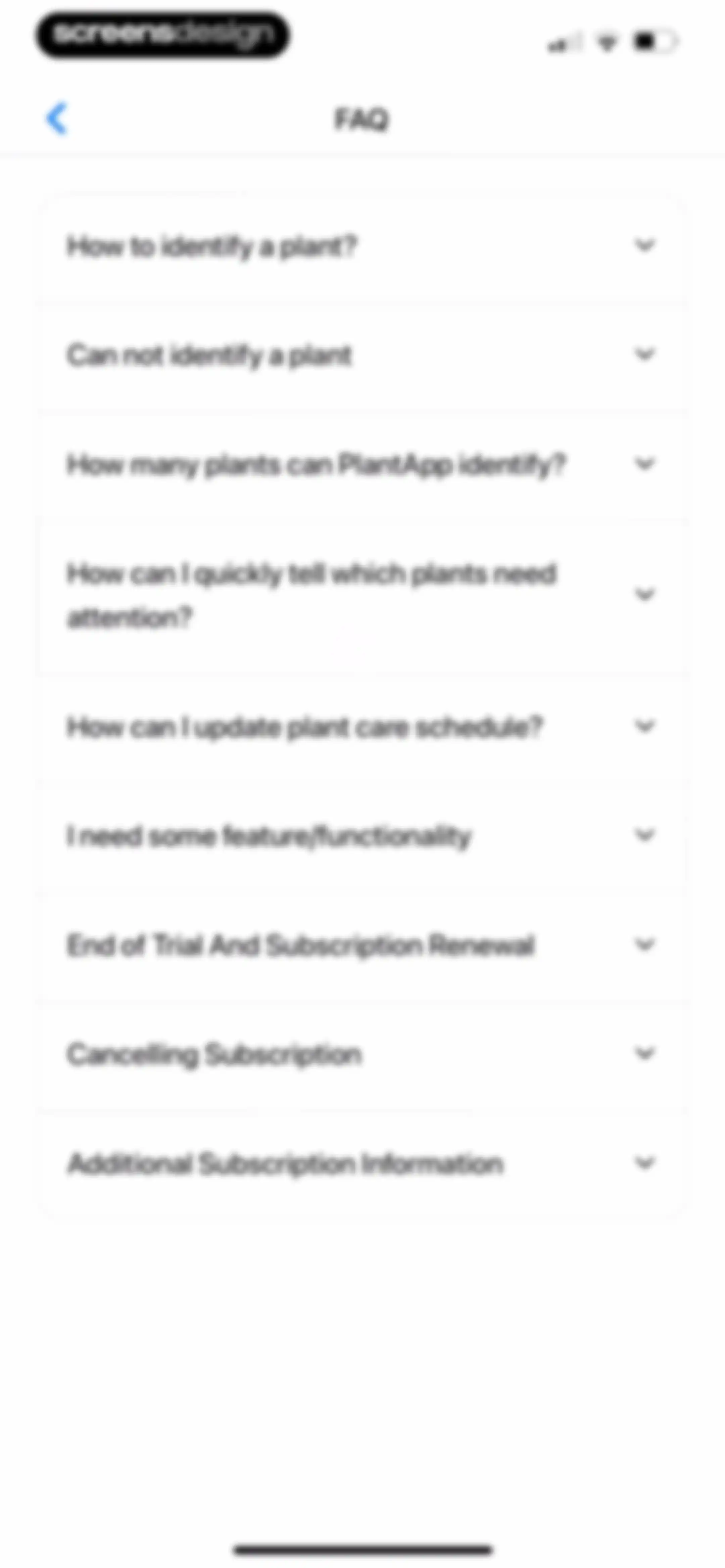 Plant App: Plant Identifier screen 176