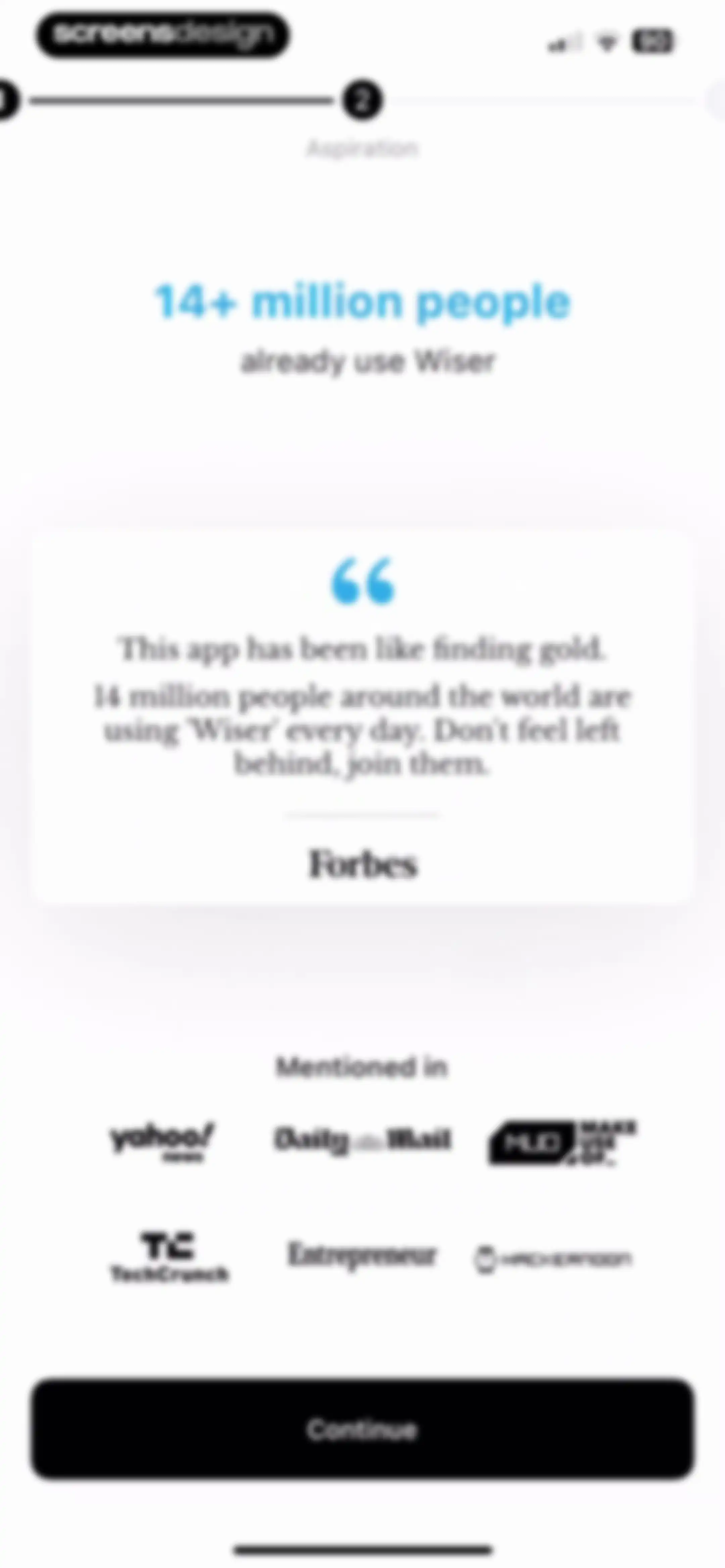 Wiser: Bite-Sized Learning screen 17