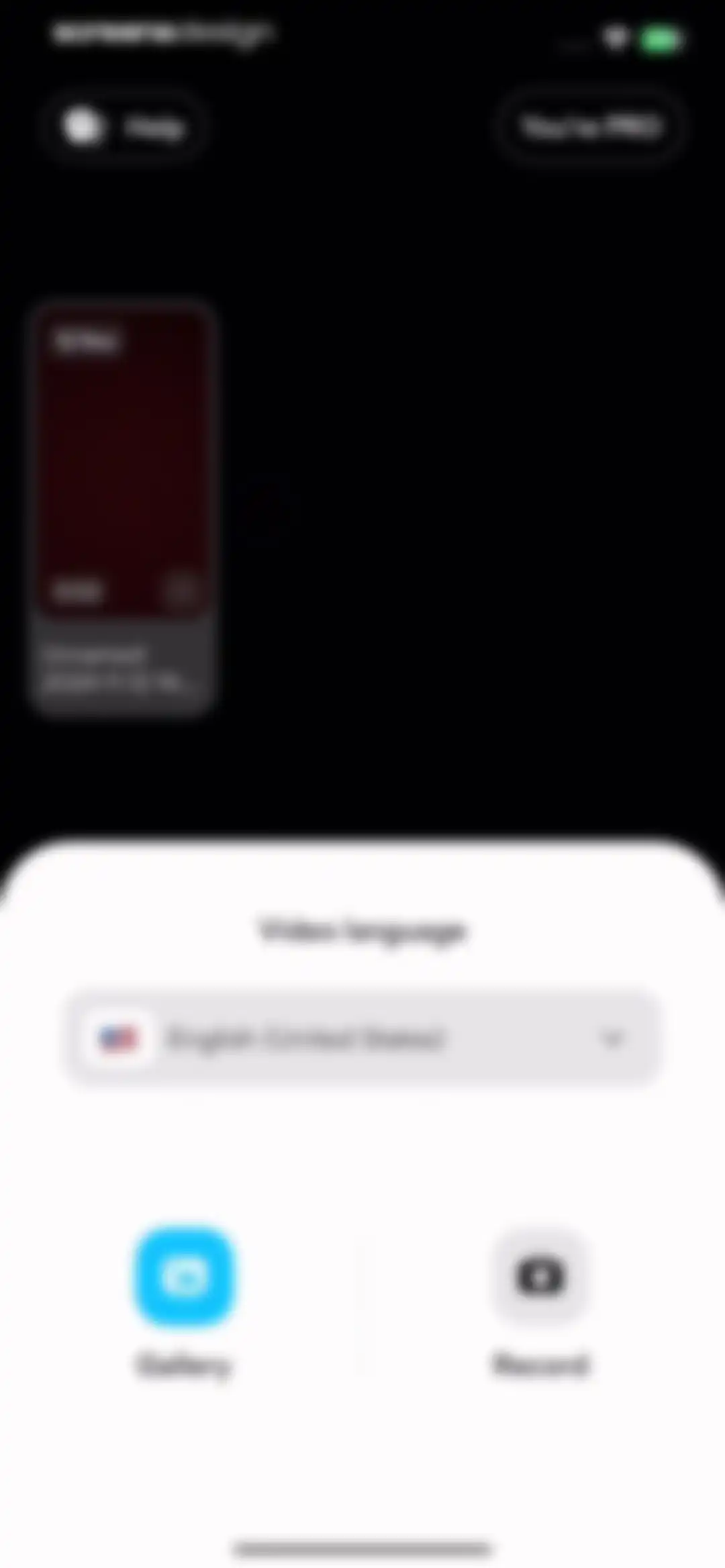 Liro: AI Video Caption Editor screen 18