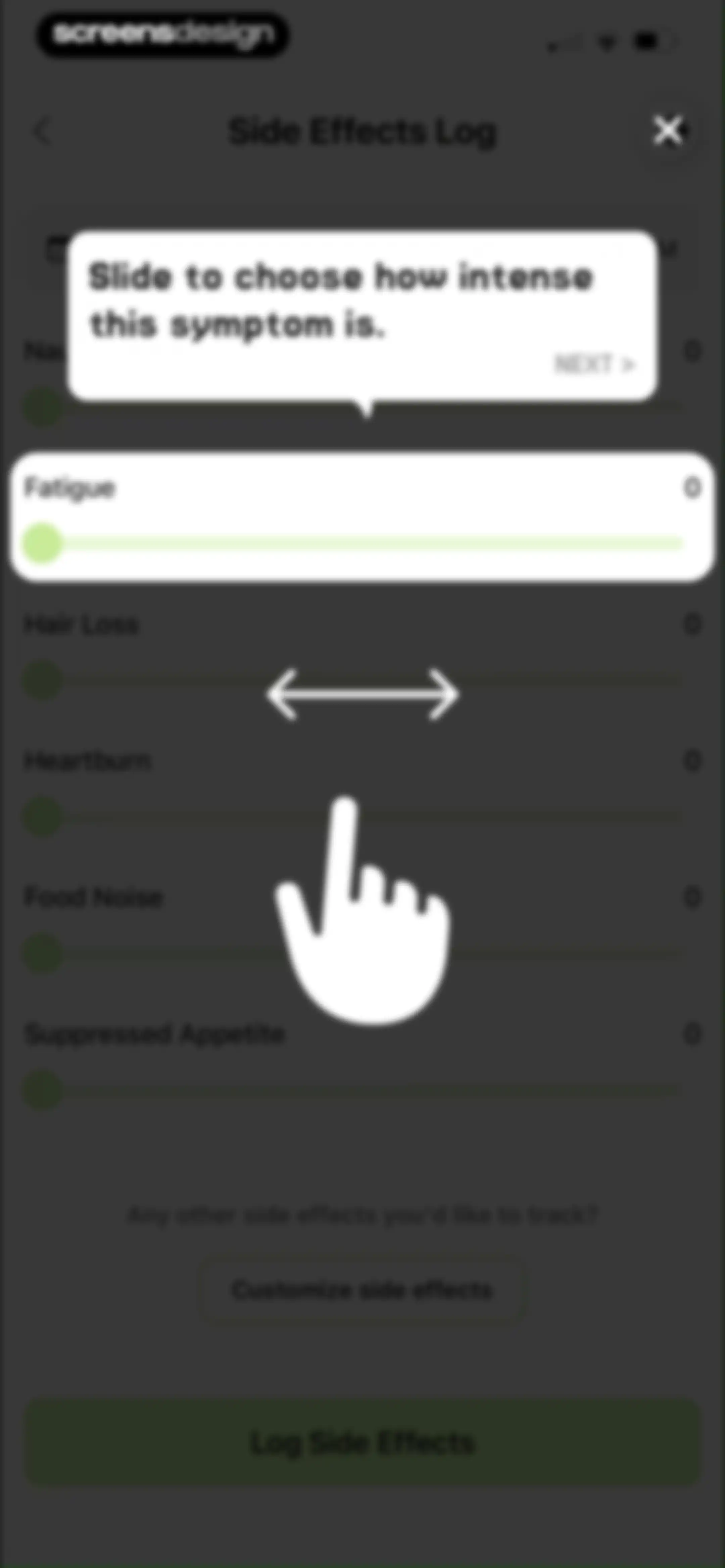 MeAgain: GLP-1 Tracker App screen 73