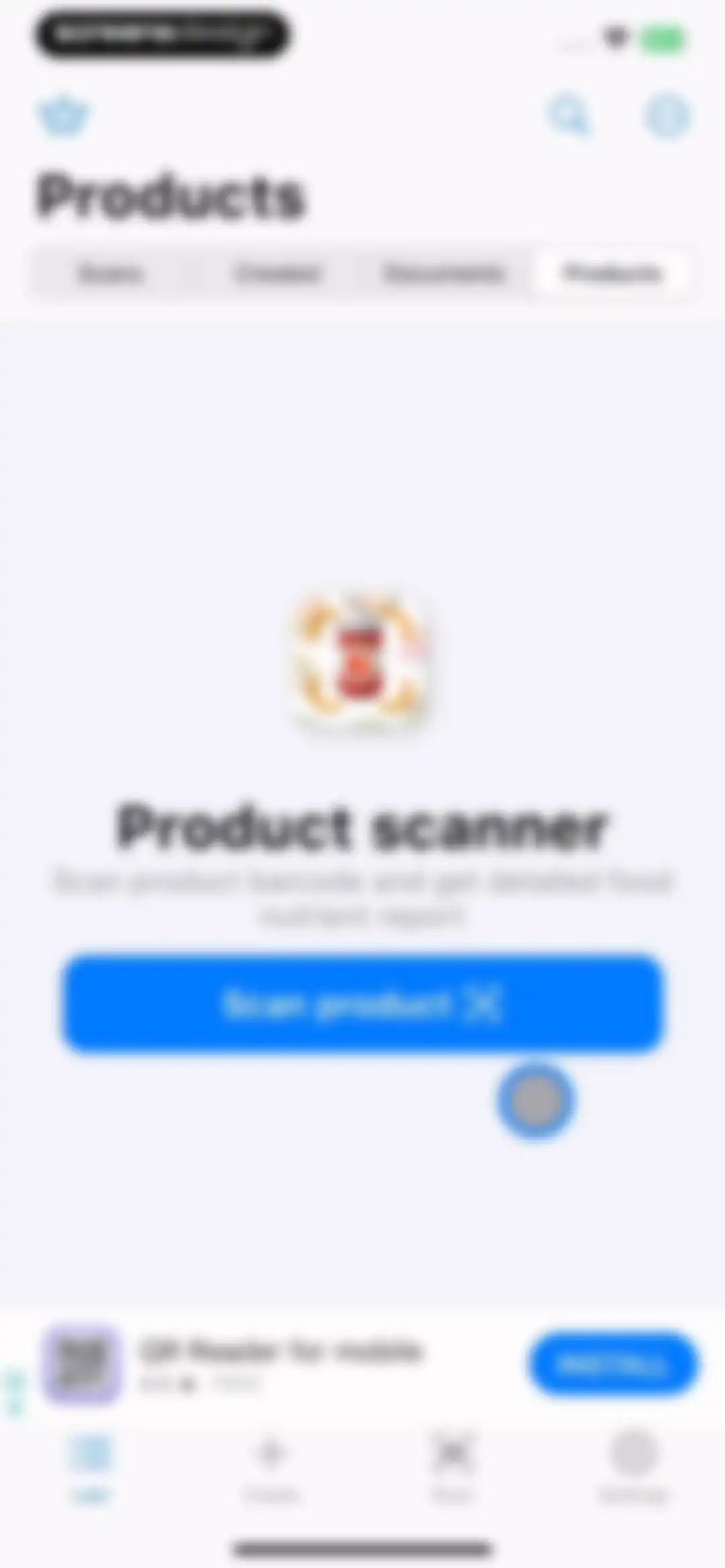 QR Code Reader ® screen 31