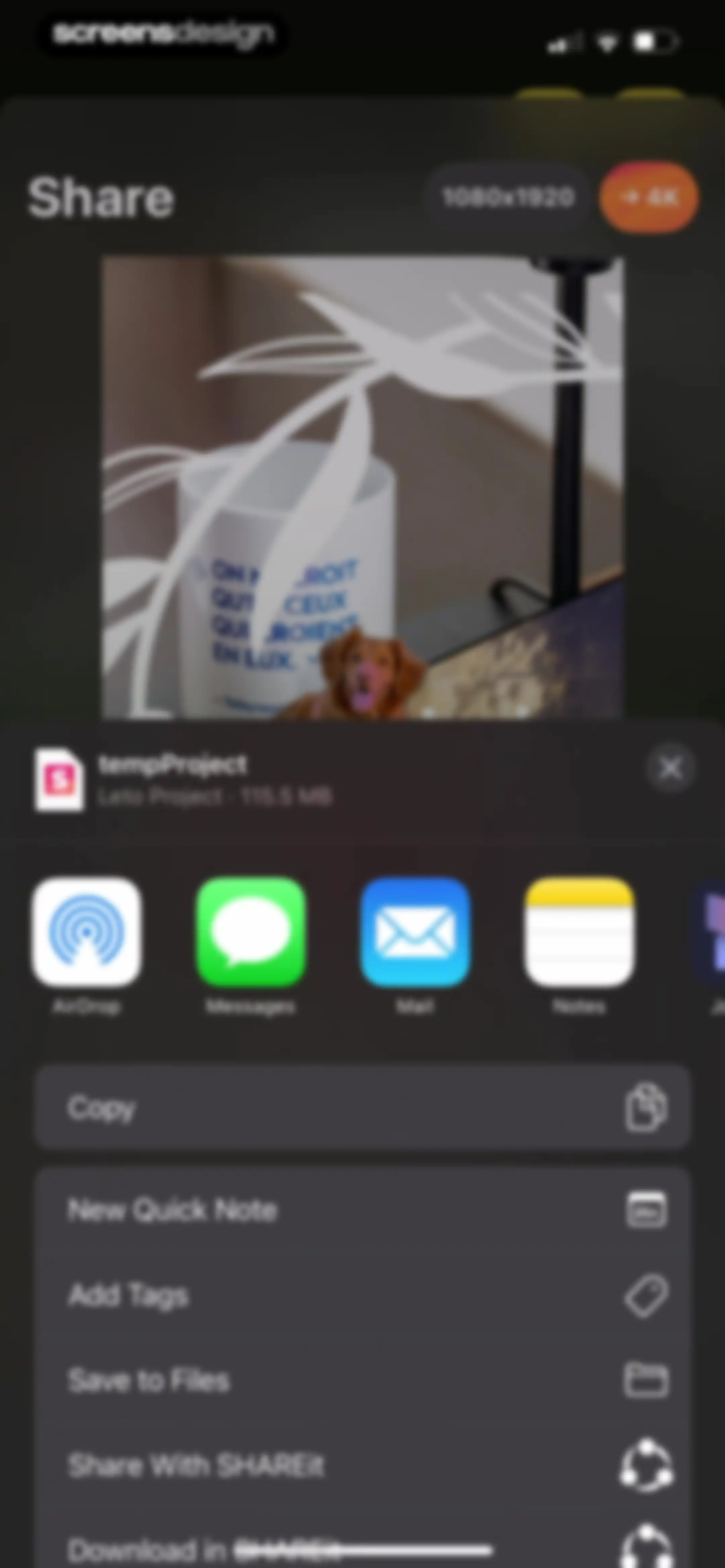 Leto: Font for Instagram Story screen 106