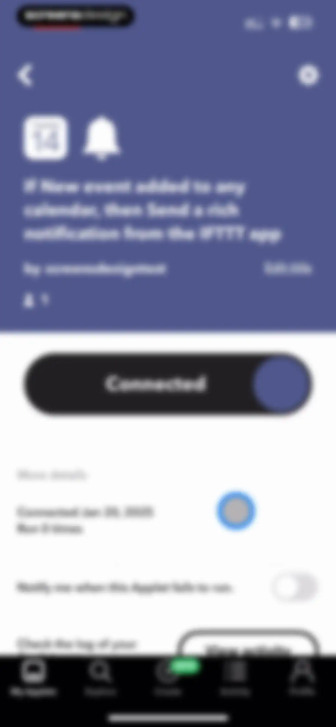IFTTT - Automate work and home screen 65