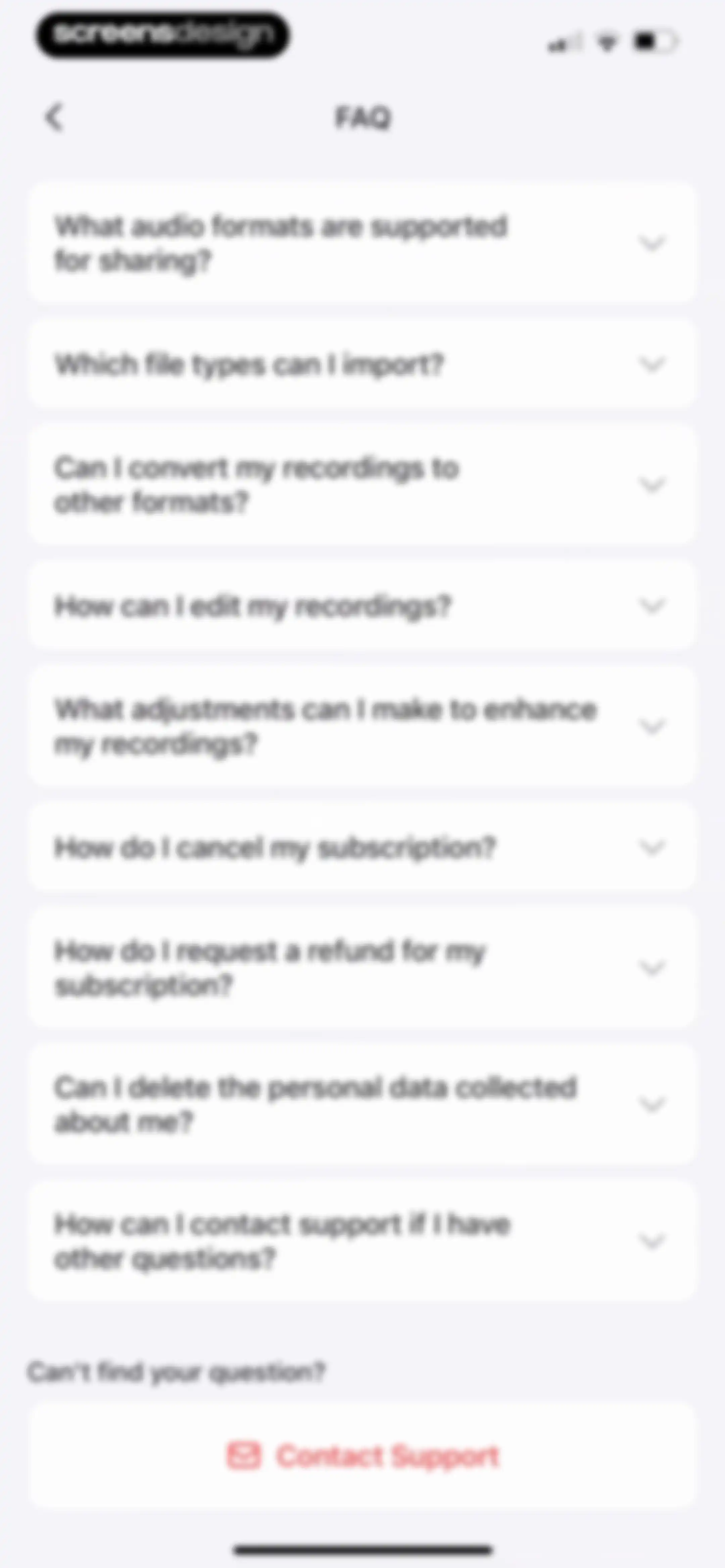 Voice Recorder — Audio Memos screen 71