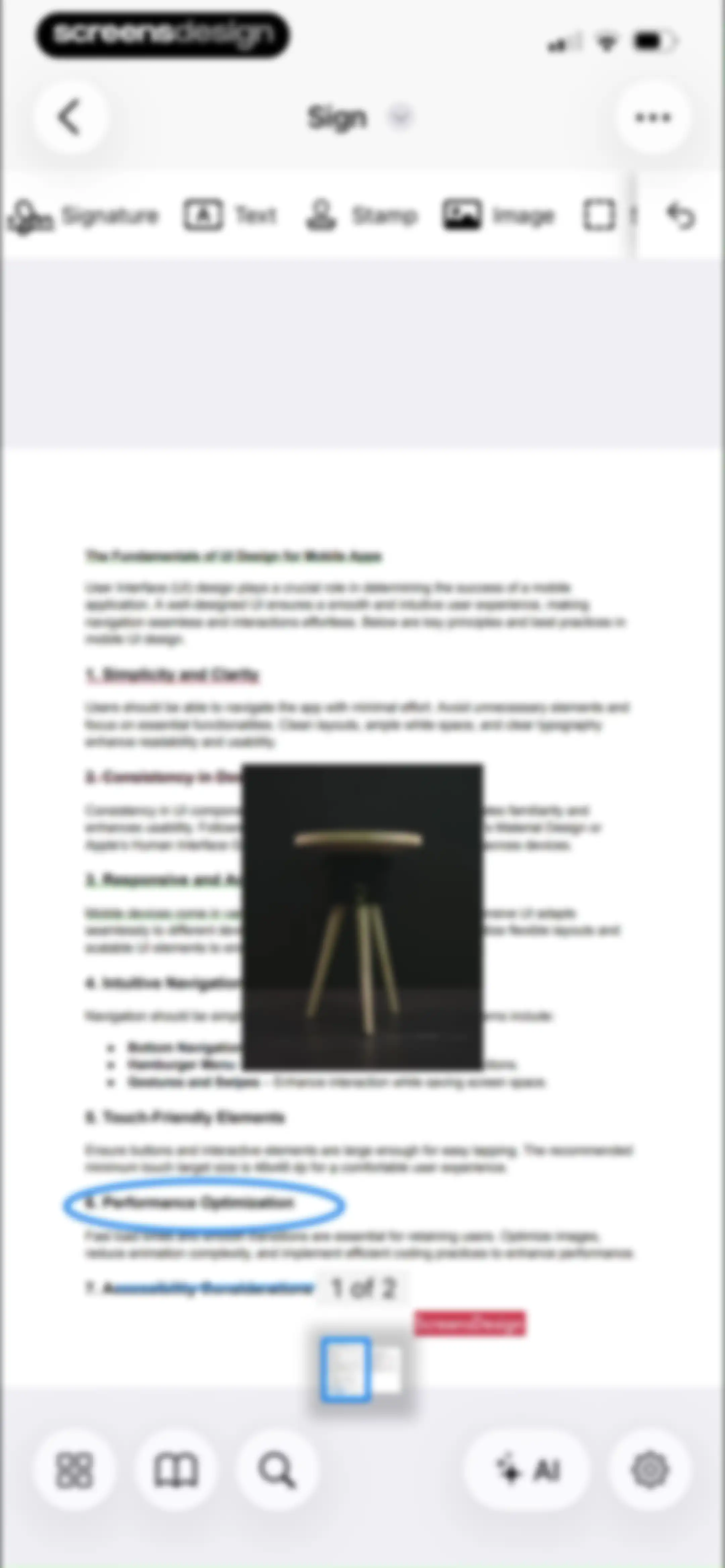 PDF Editor ® screen 74