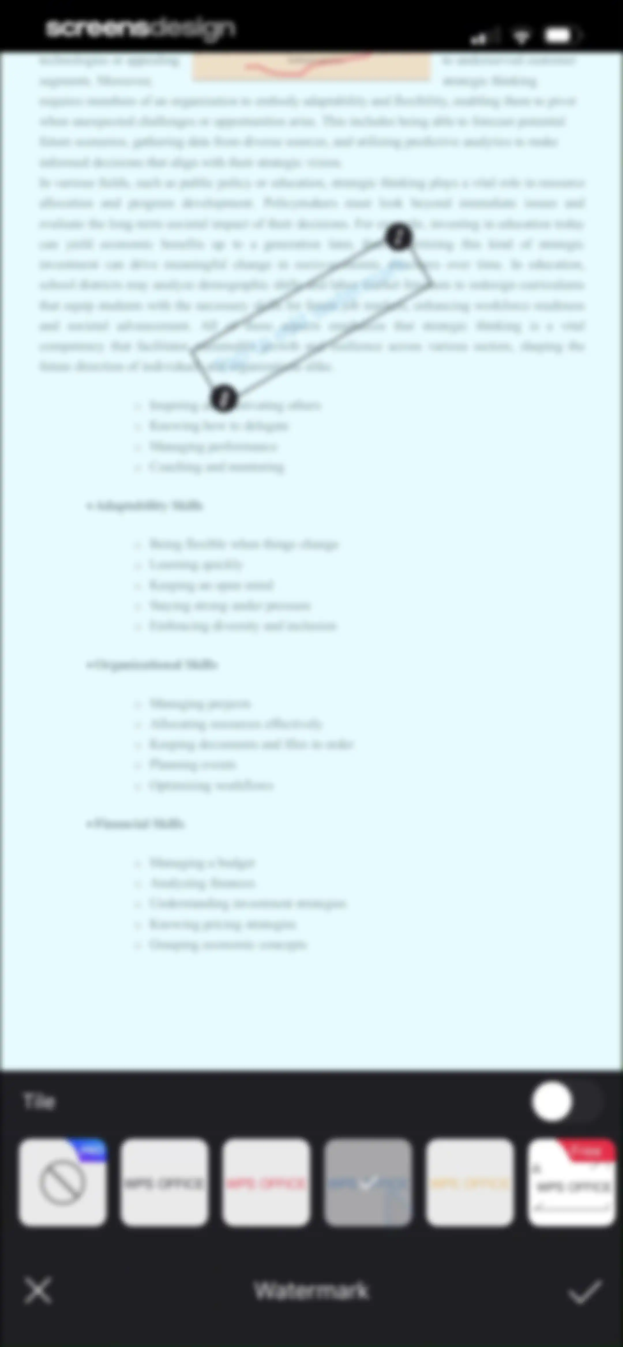 WPS Office-AI Doc, PDF, Sheet screen 112