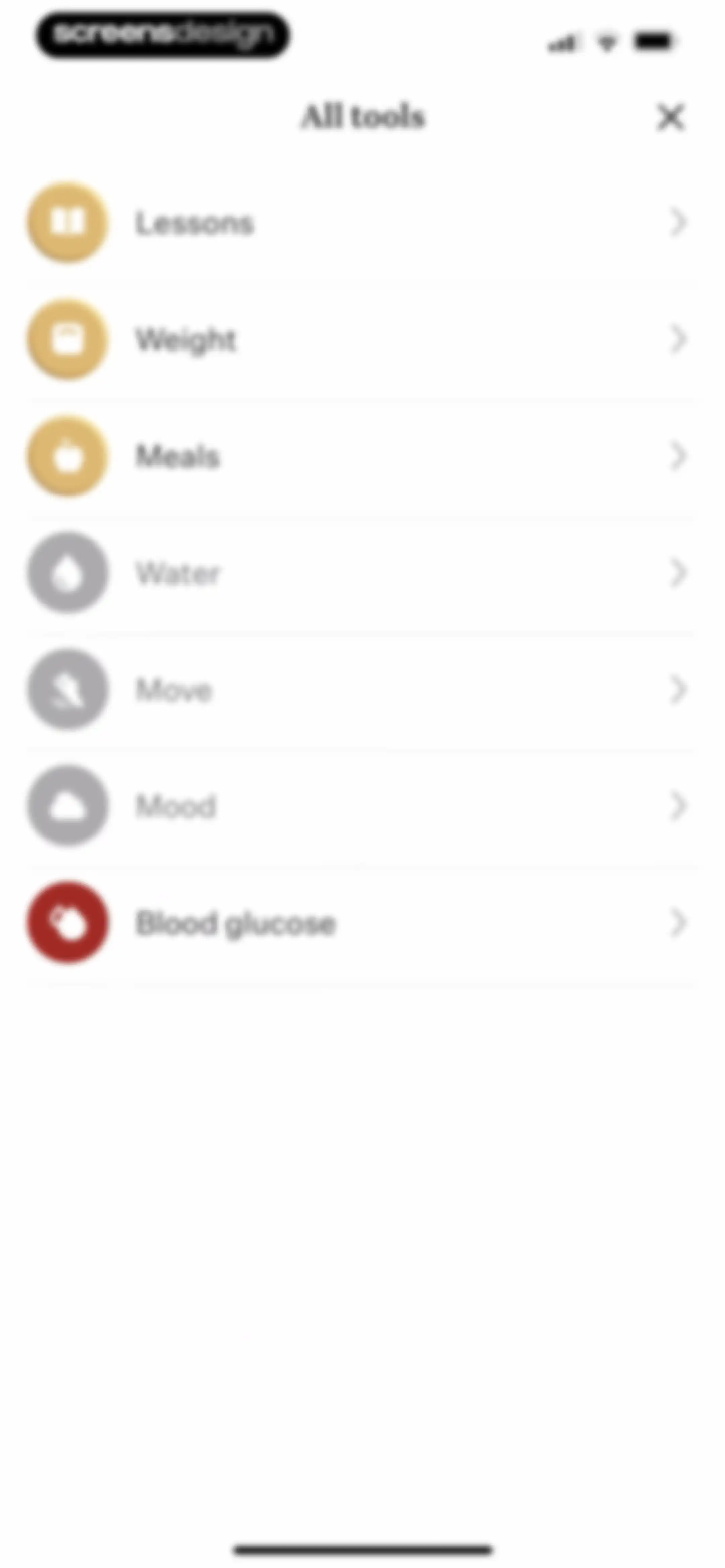Noom Weight Loss, Food Tracker screen 224
