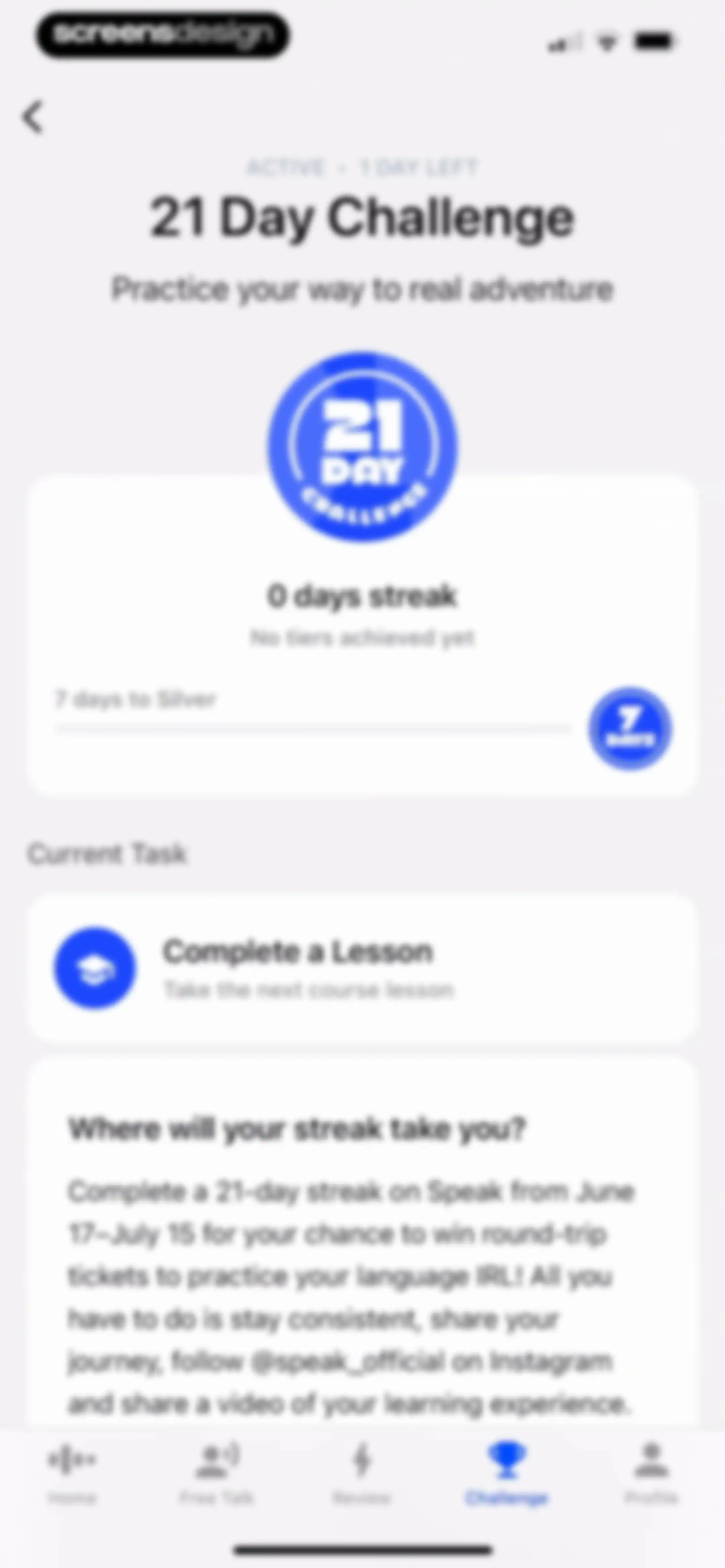 Speak: Language Learning screen 155