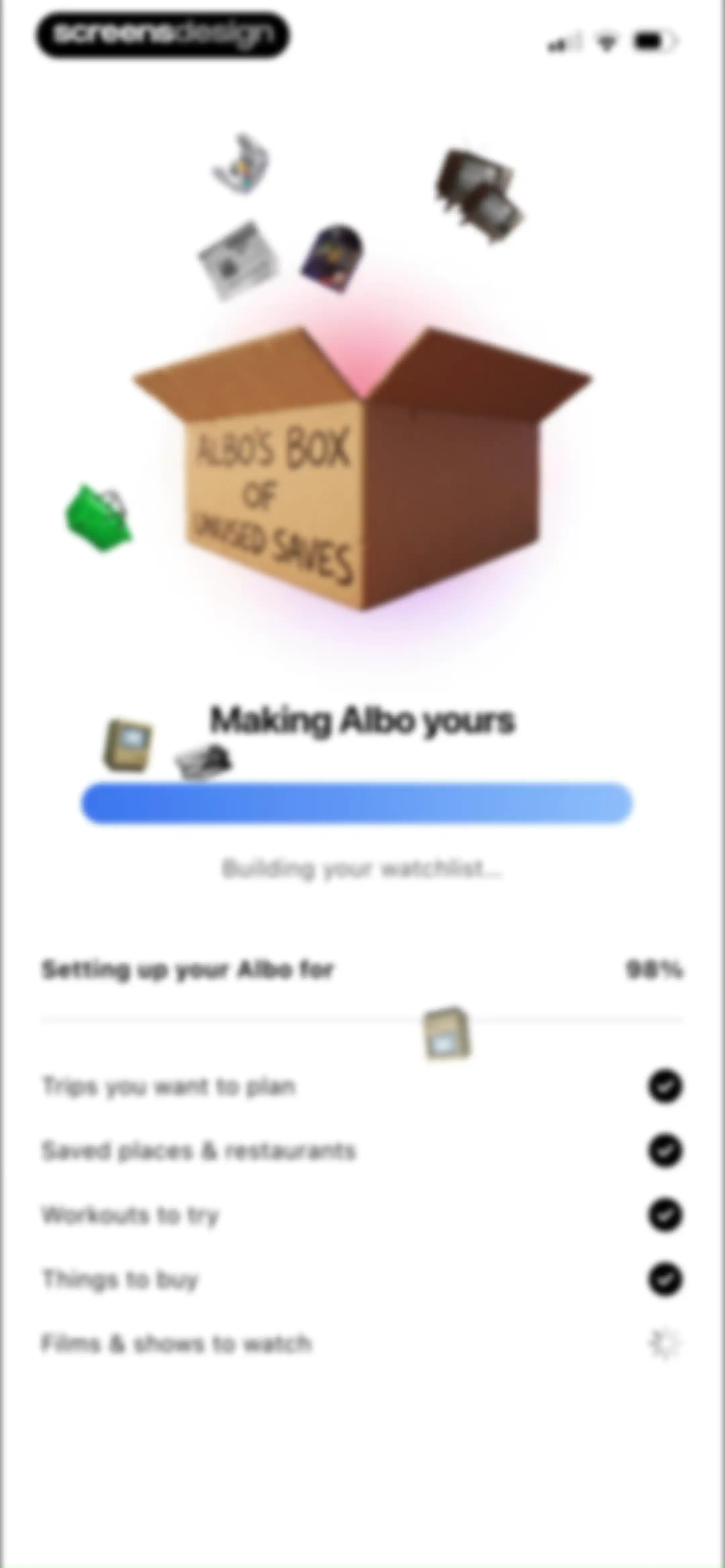 Albo: Save & Organize screen 37