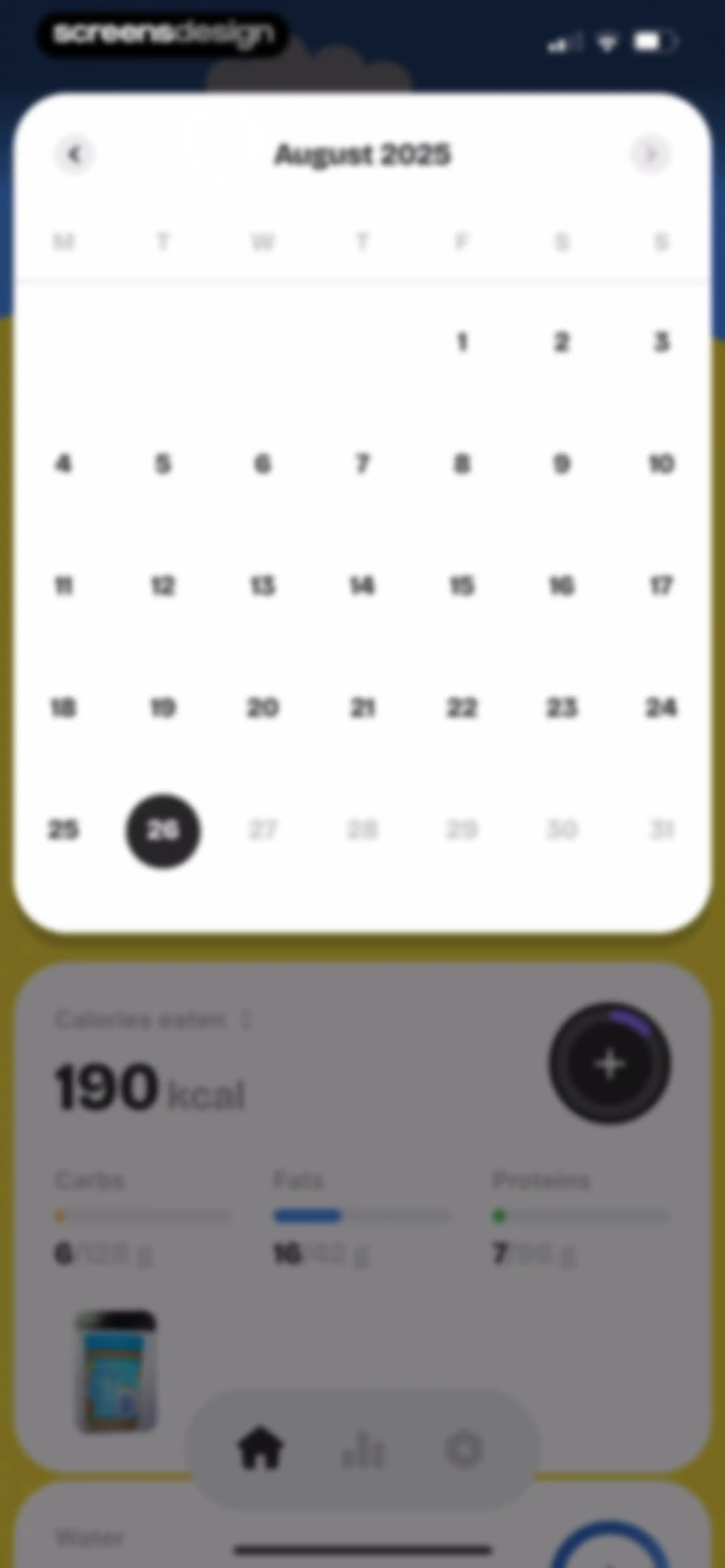 BitePal: Food Calorie Tracker screen 133