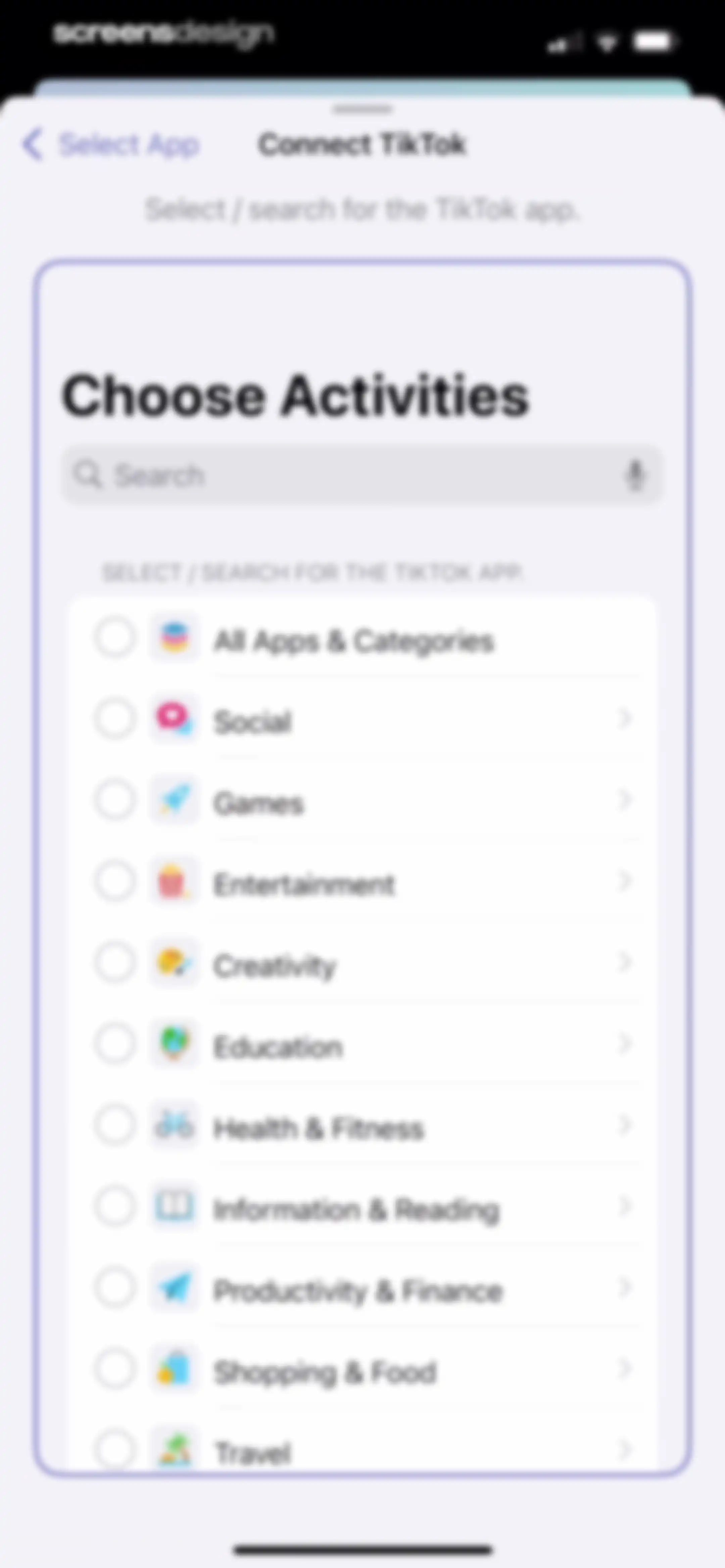 one sec | screen time + focus screen 32